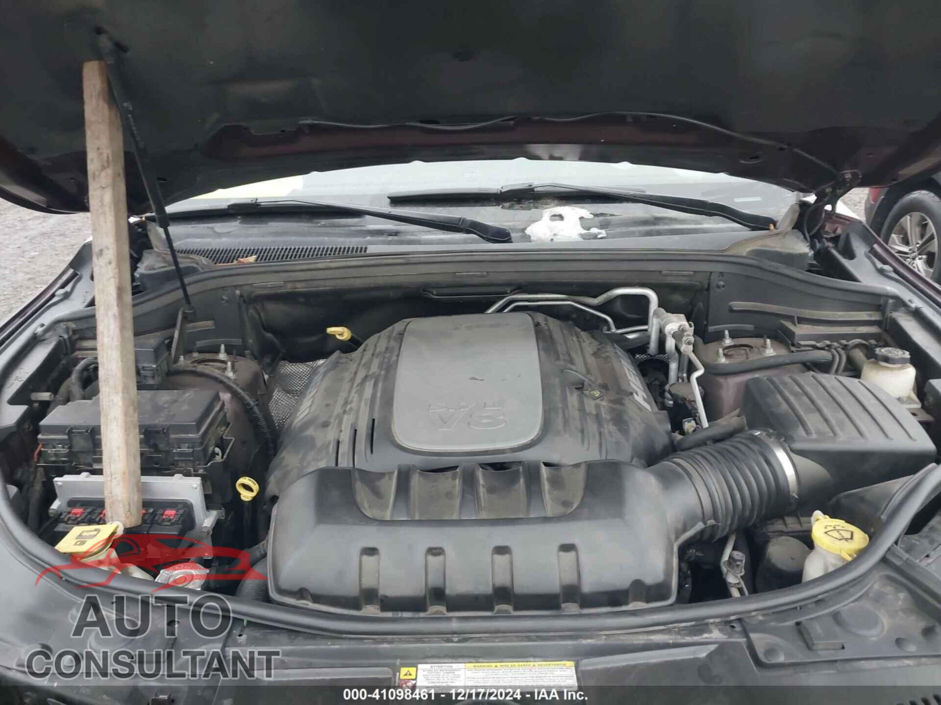 DODGE DURANGO 2012 - 1C4SDJETXCC211490