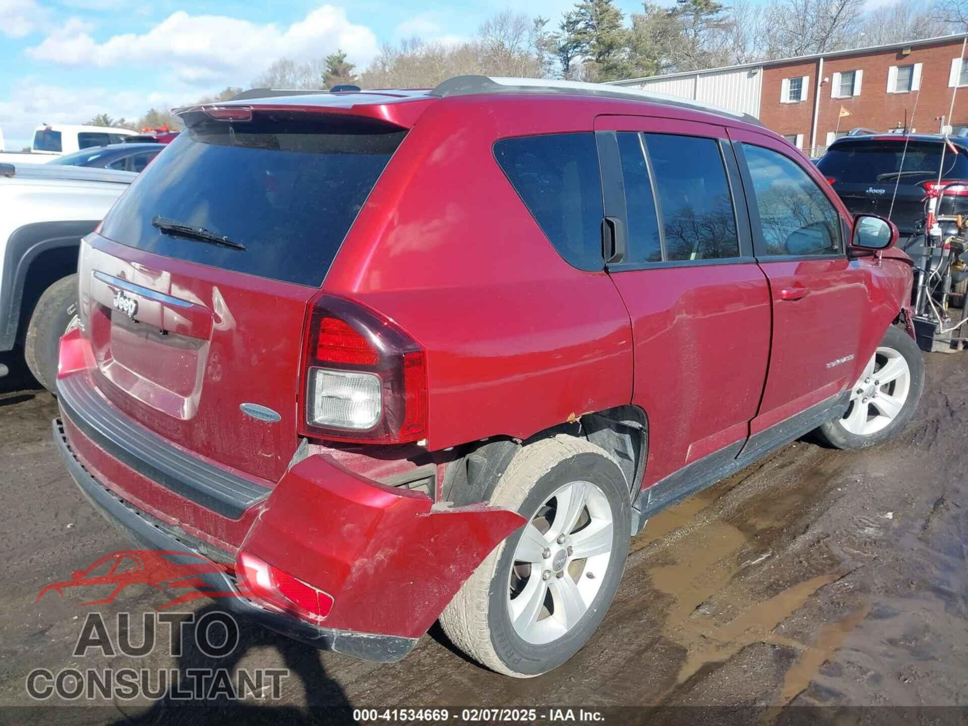JEEP COMPASS 2017 - 1C4NJDEB4HD127679