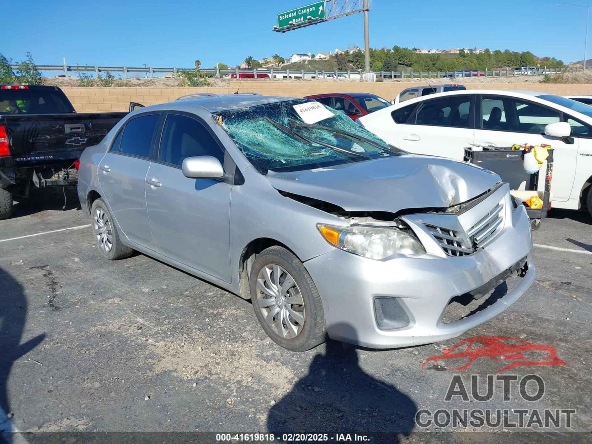 TOYOTA COROLLA 2013 - 5YFBU4EE3DP102638