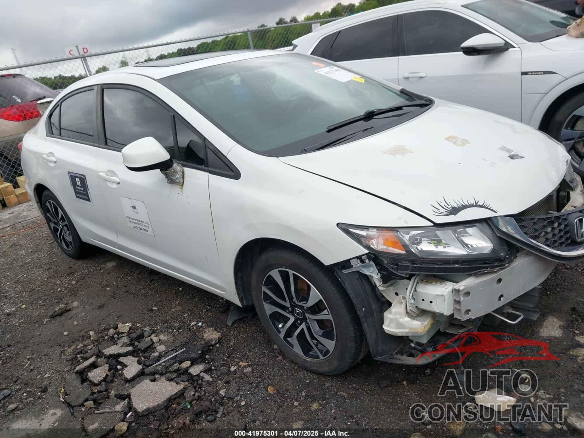 HONDA CIVIC 2013 - 19XFB2F98DE200045