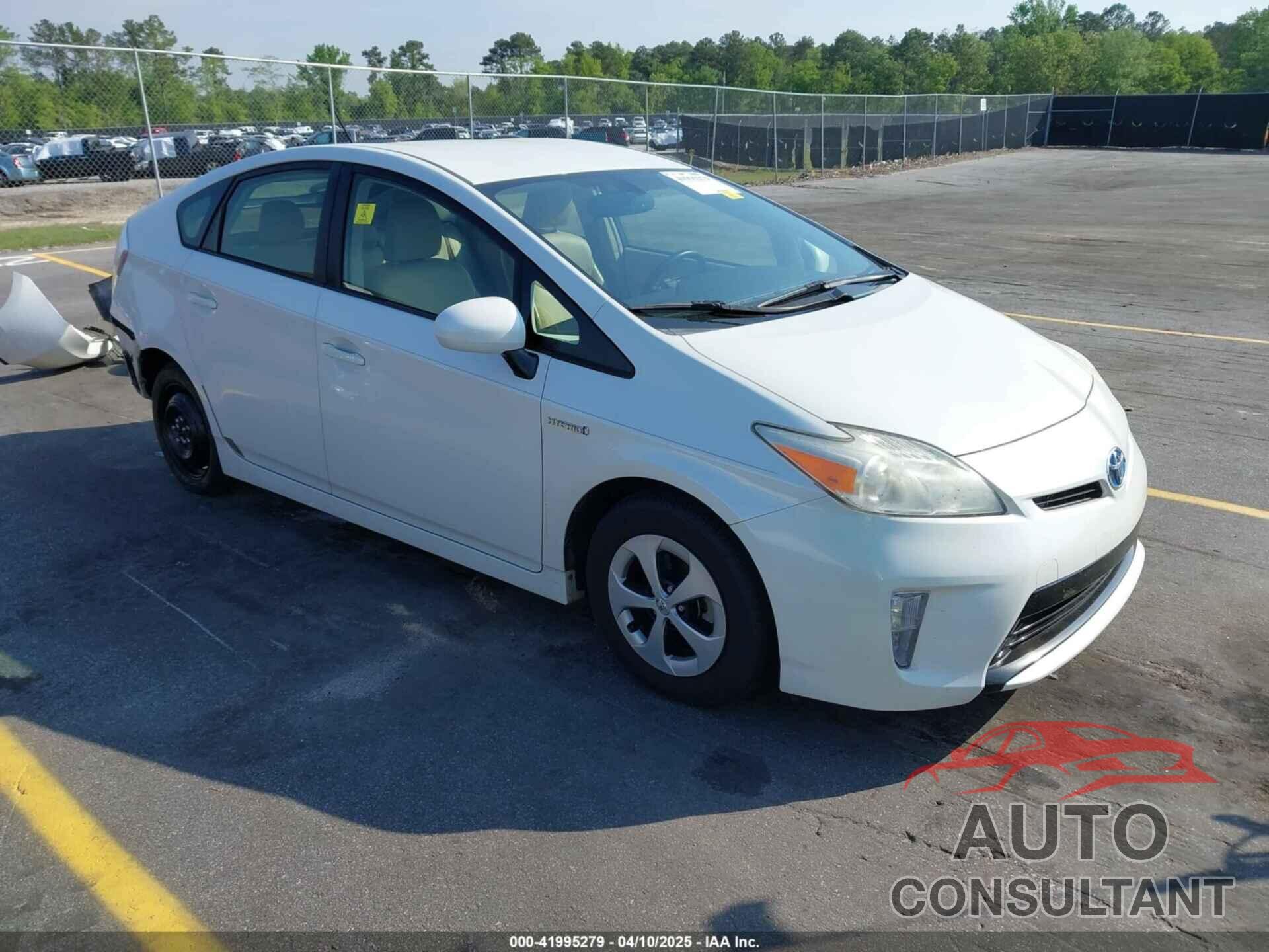 TOYOTA PRIUS 2013 - JTDKN3DU1D5624472