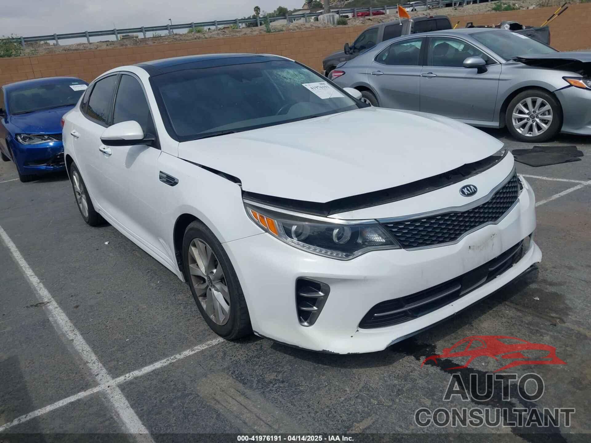 KIA OPTIMA 2017 - 5XXGU4L38HG134961