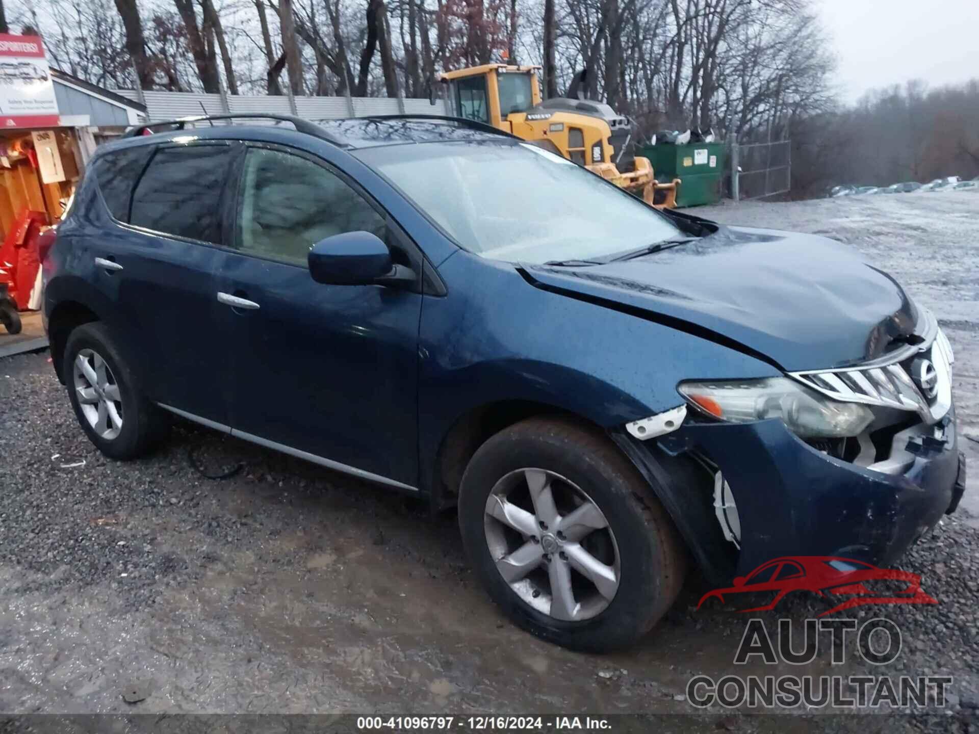 NISSAN MURANO 2009 - JN8AZ18W49W142343