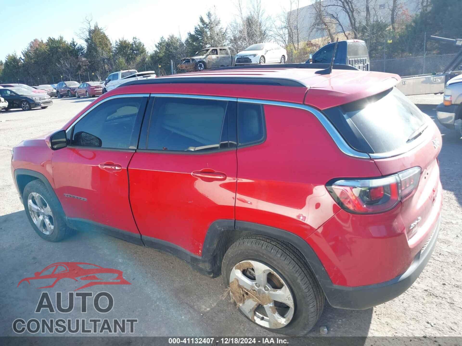 JEEP NEW COMPASS 2017 - 3C4NJDBB1HT652052