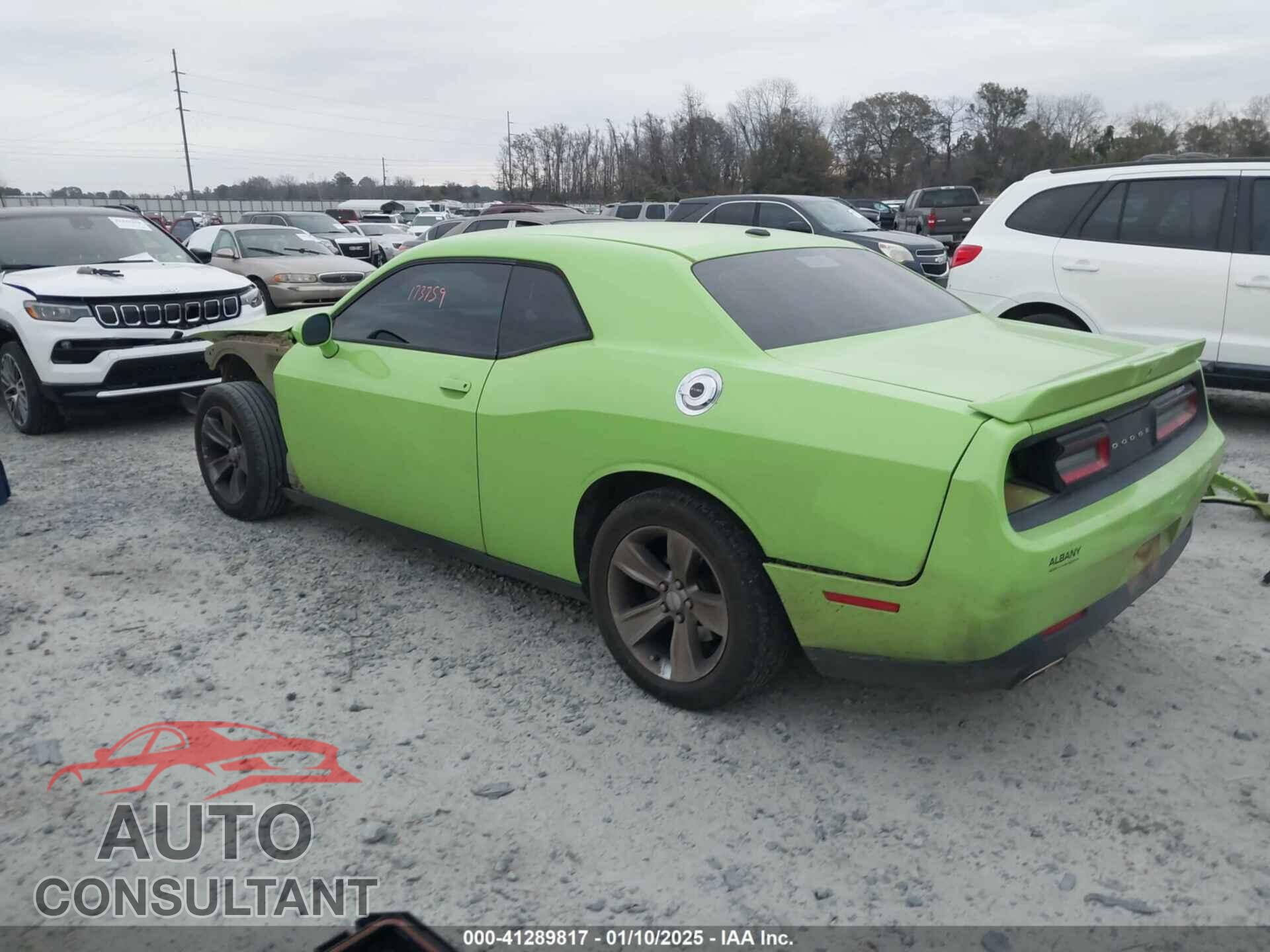 DODGE CHALLENGER 2019 - 2C3CDZAG3KH731932