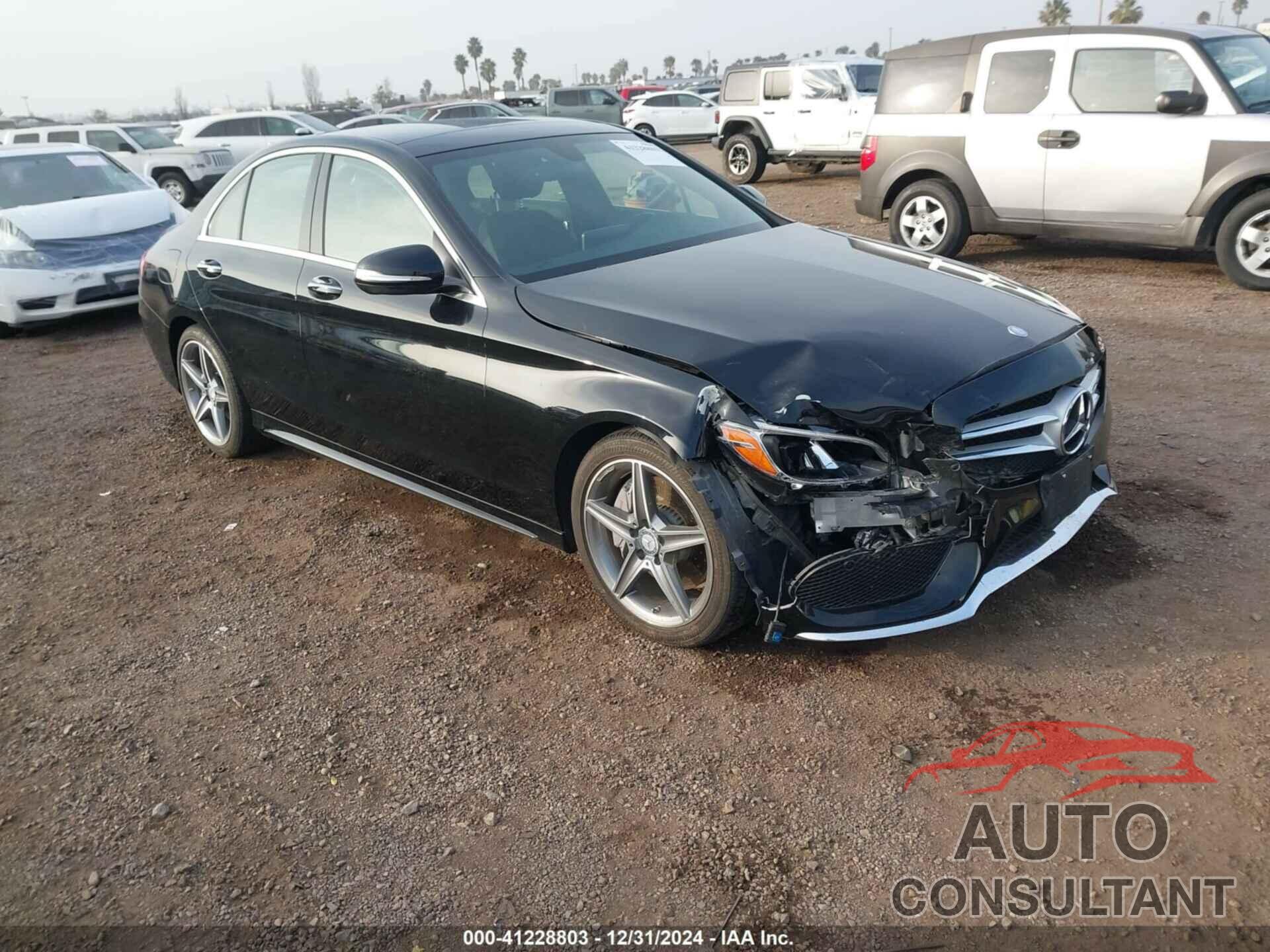 MERCEDES-BENZ C 300 2015 - 55SWF4JB0FU096415
