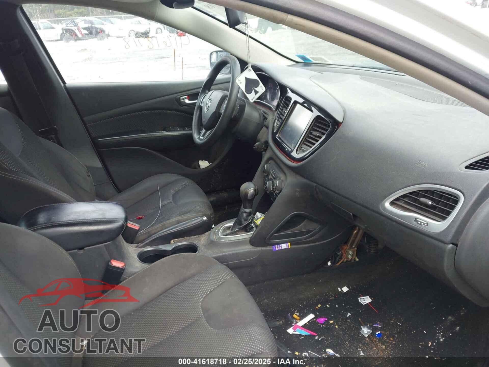 DODGE DART 2015 - 1C3CDFBB2FD173172