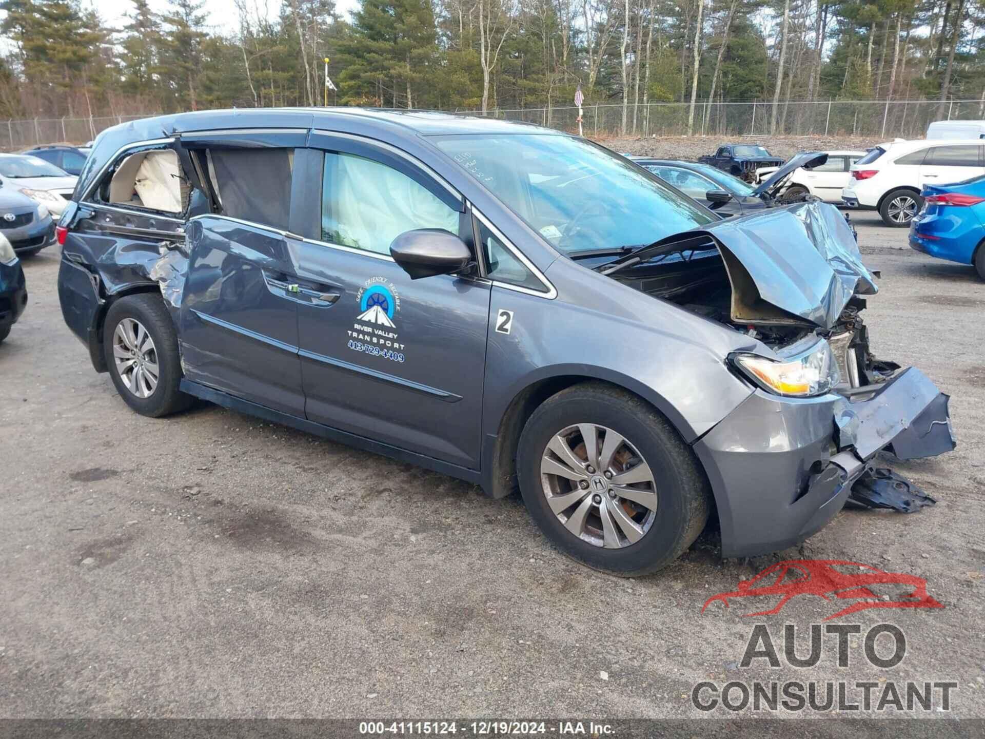 HONDA ODYSSEY 2014 - 5FNRL5H67EB073640