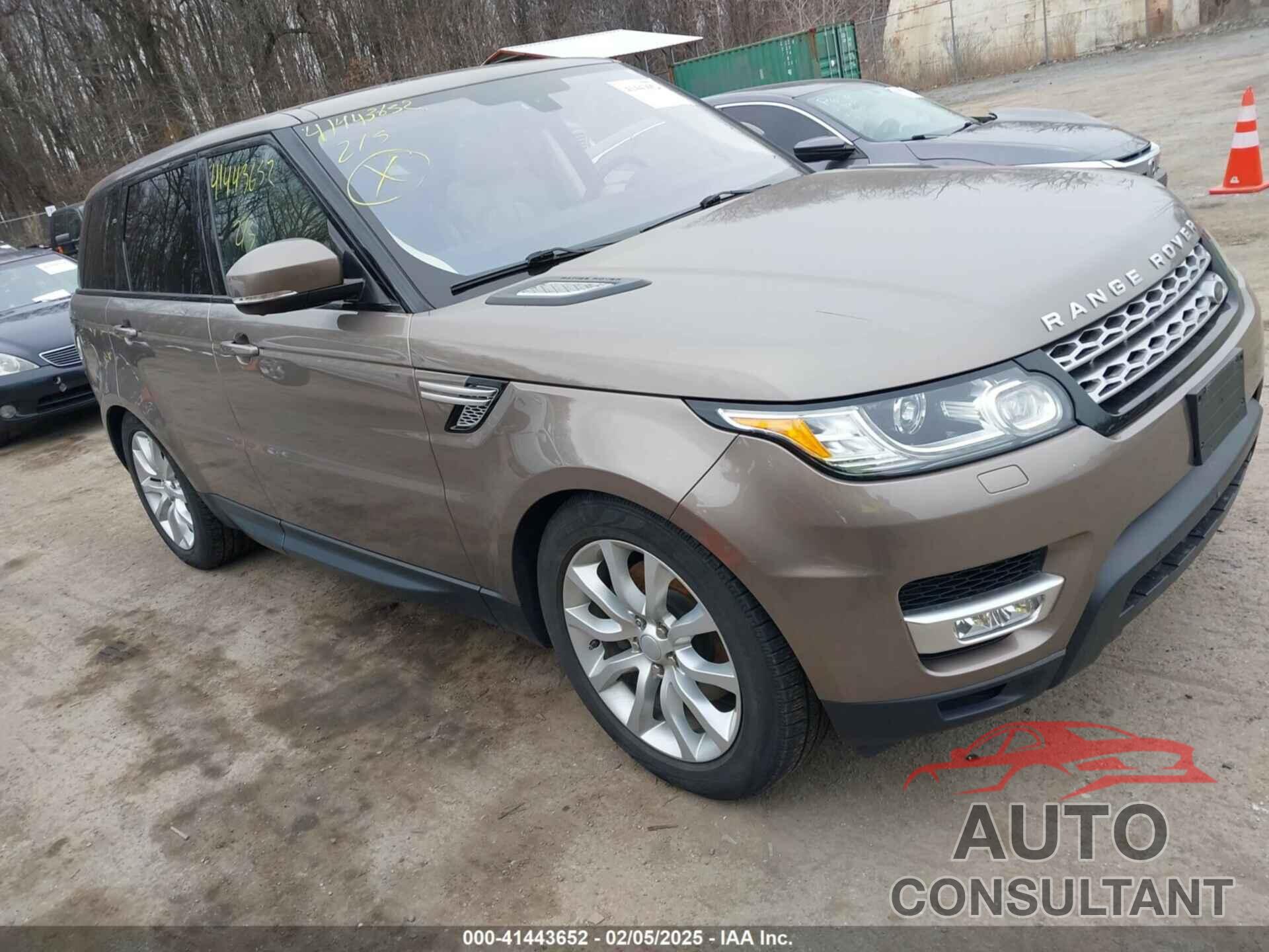 LAND ROVER RANGE ROVER SPORT 2016 - SALWR2VF9GA649415