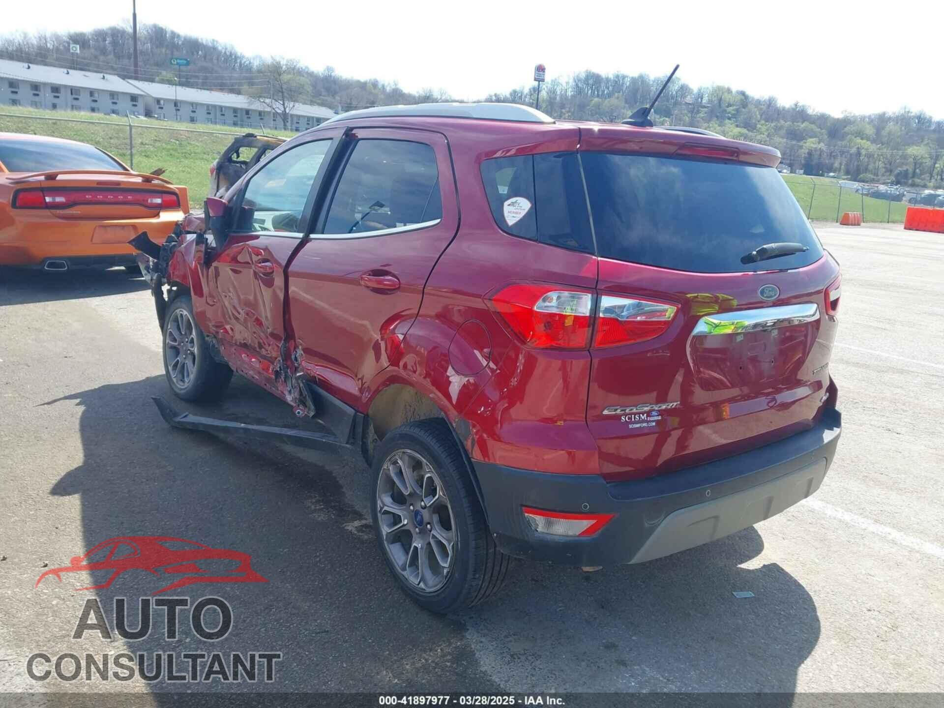 FORD ECOSPORT 2020 - MAJ6S3KL7LC333530