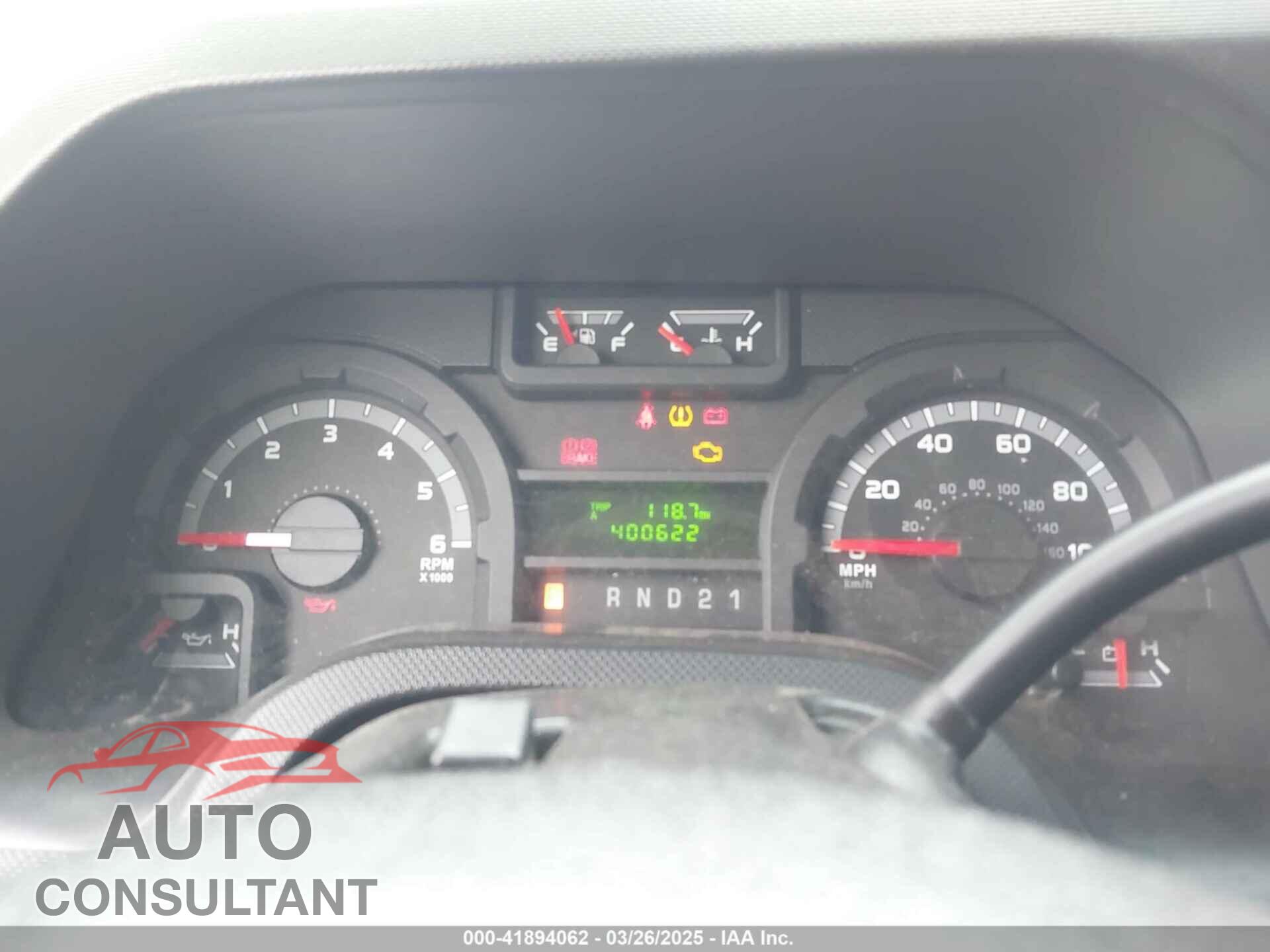 FORD E-150 2009 - 1FTNE14W69DA00876