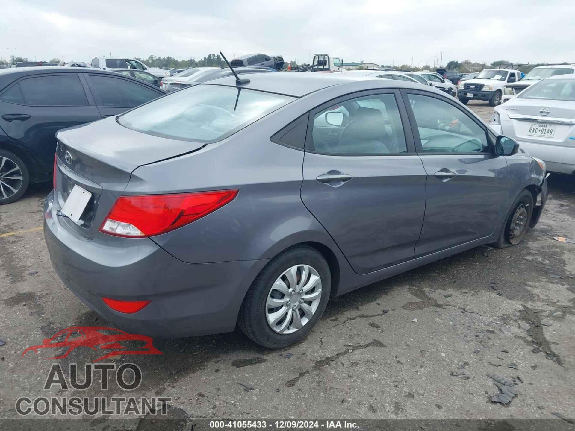 HYUNDAI ACCENT 2017 - KMHCT4AE9HU191858