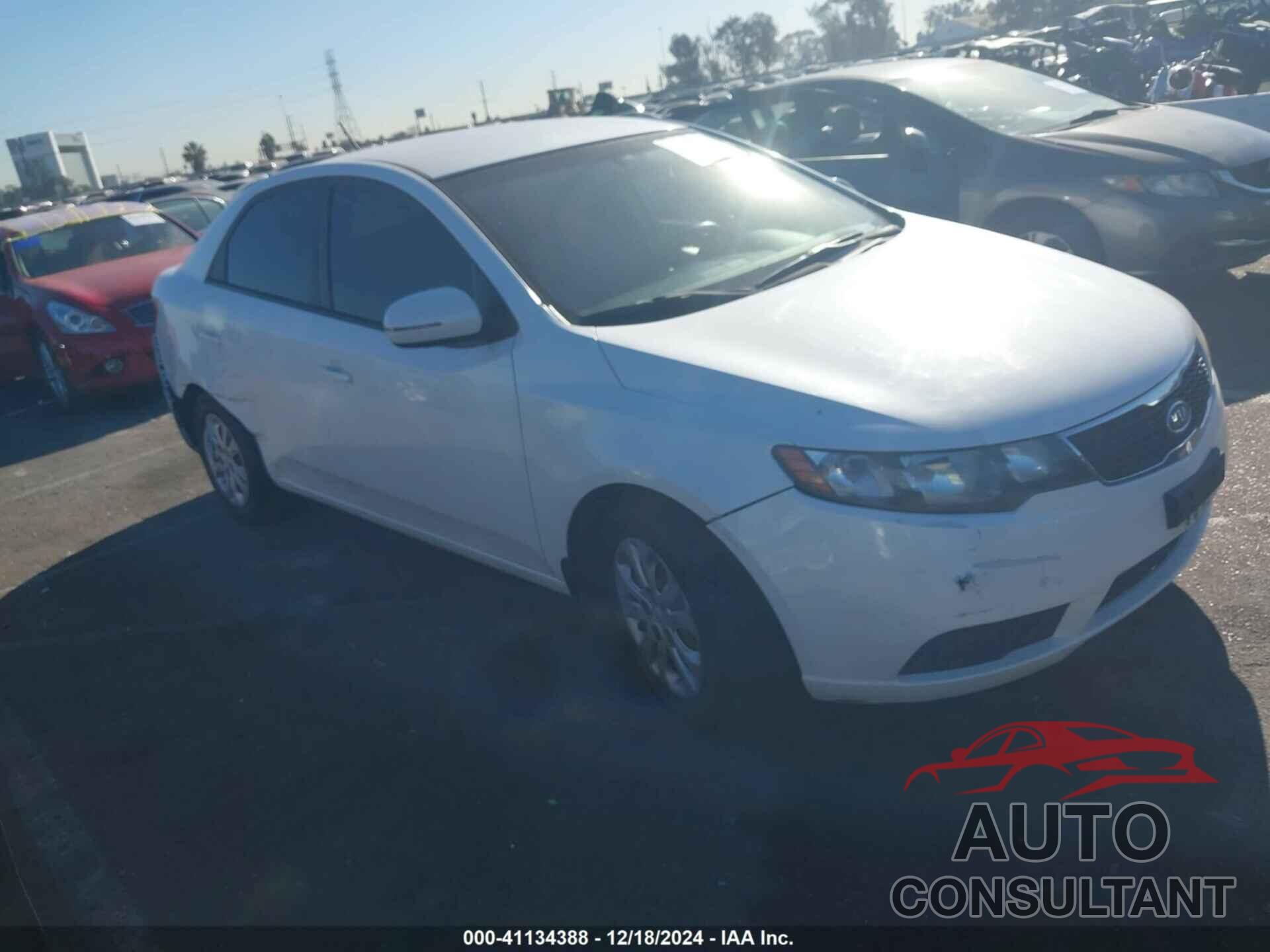 KIA FORTE 2012 - KNAFU4A25C5614214