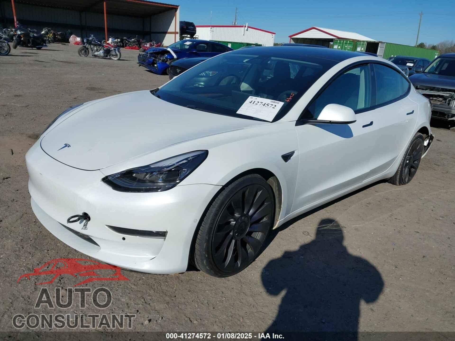 TESLA MODEL 3 2021 - 5YJ3E1EC7MF044401