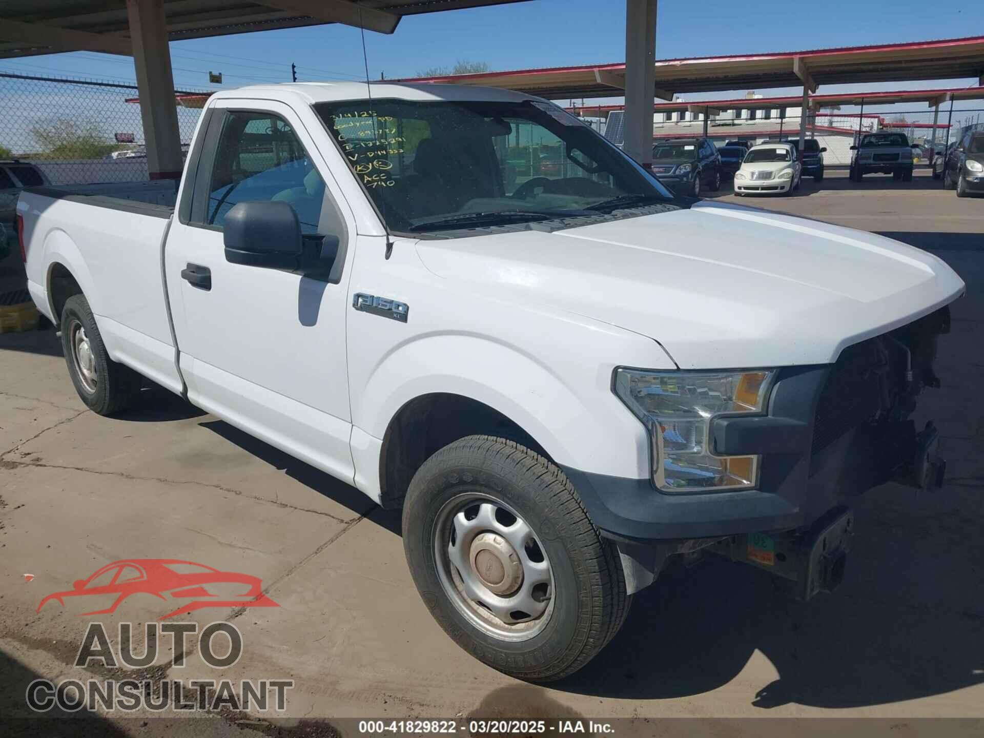 FORD F-150 2016 - 1FTMF1C85GKD44333