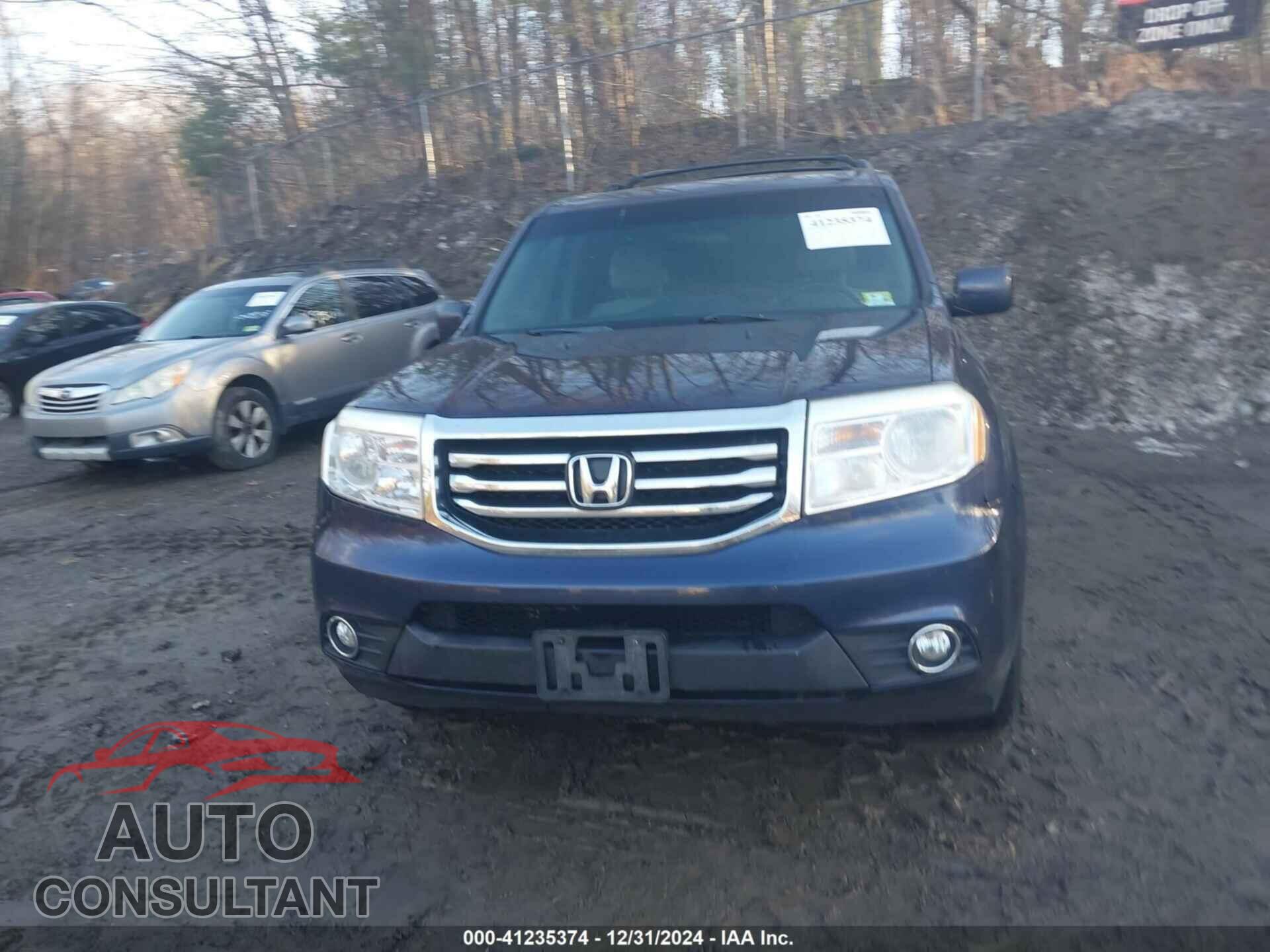 HONDA PILOT 2013 - 5FNYF4H46DB015285