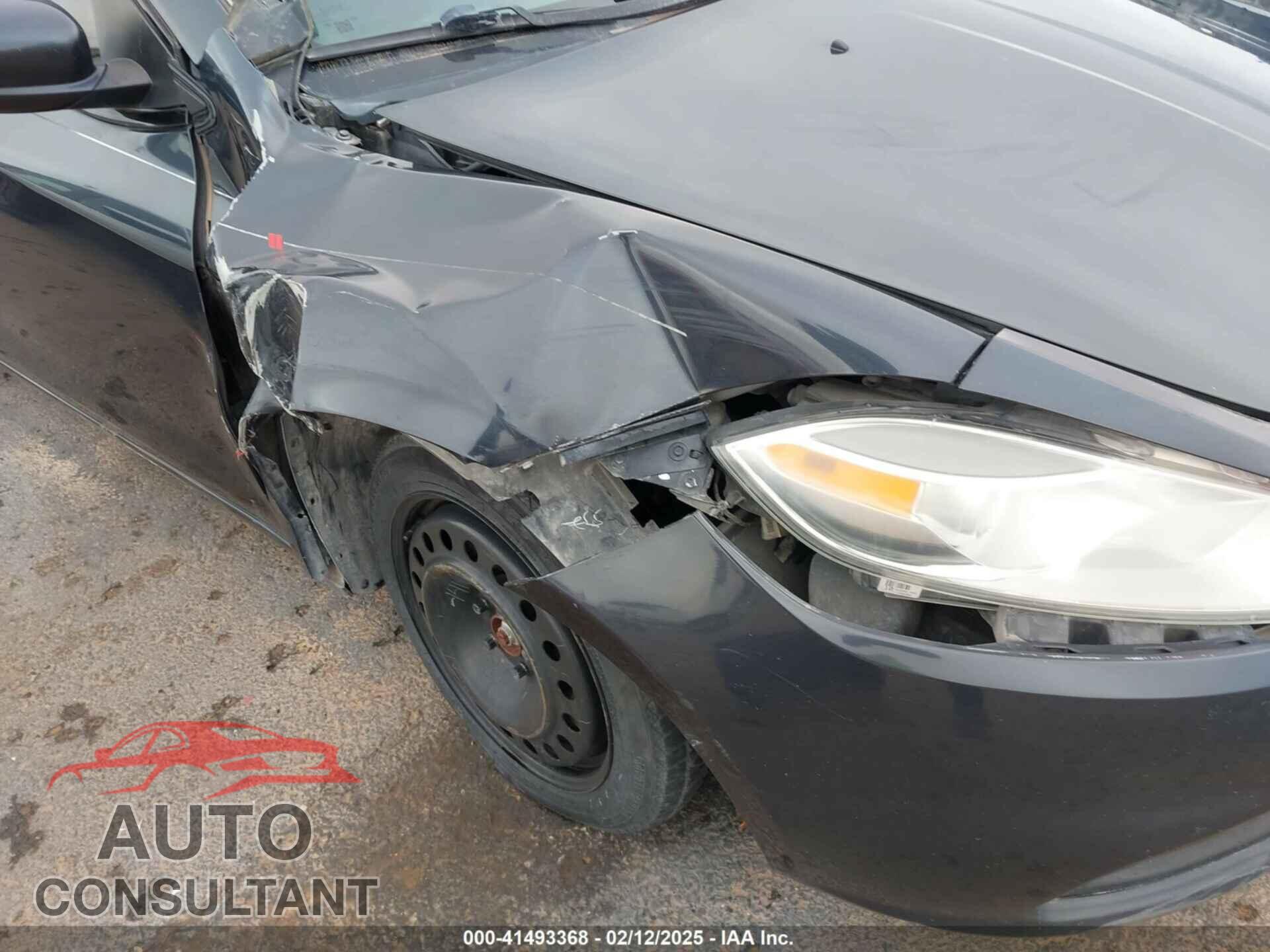 DODGE DART 2013 - 1C3CDFAA3DD337390