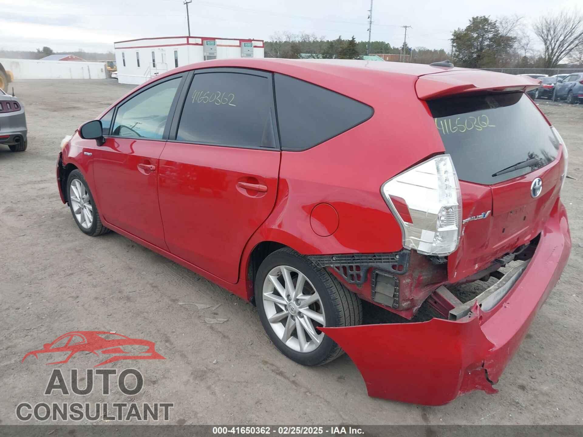 TOYOTA PRIUS V 2013 - JTDZN3EU8D3264657