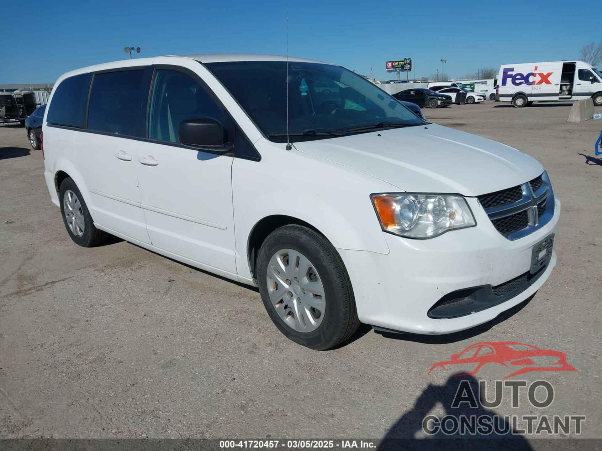 DODGE GRAND CARAVAN 2016 - 2C4RDGBG0GR372162