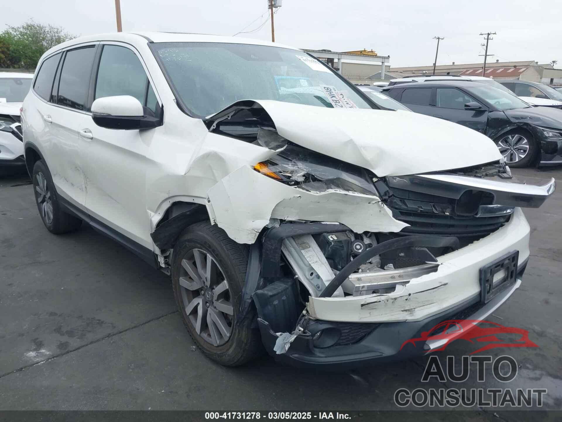 HONDA PILOT 2019 - 5FNYF6H4XKB006386