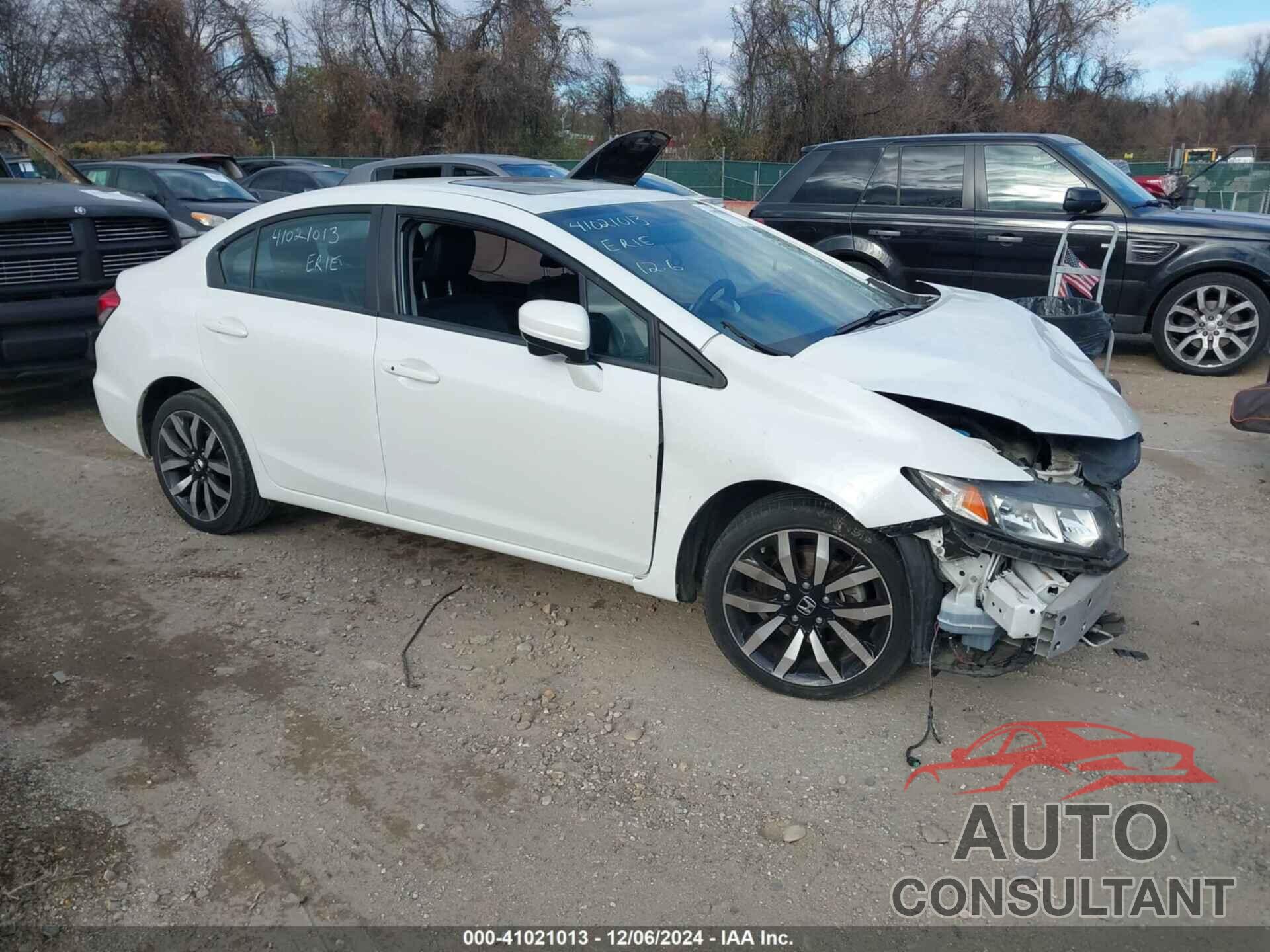HONDA CIVIC 2014 - 19XFB2F96EE232283
