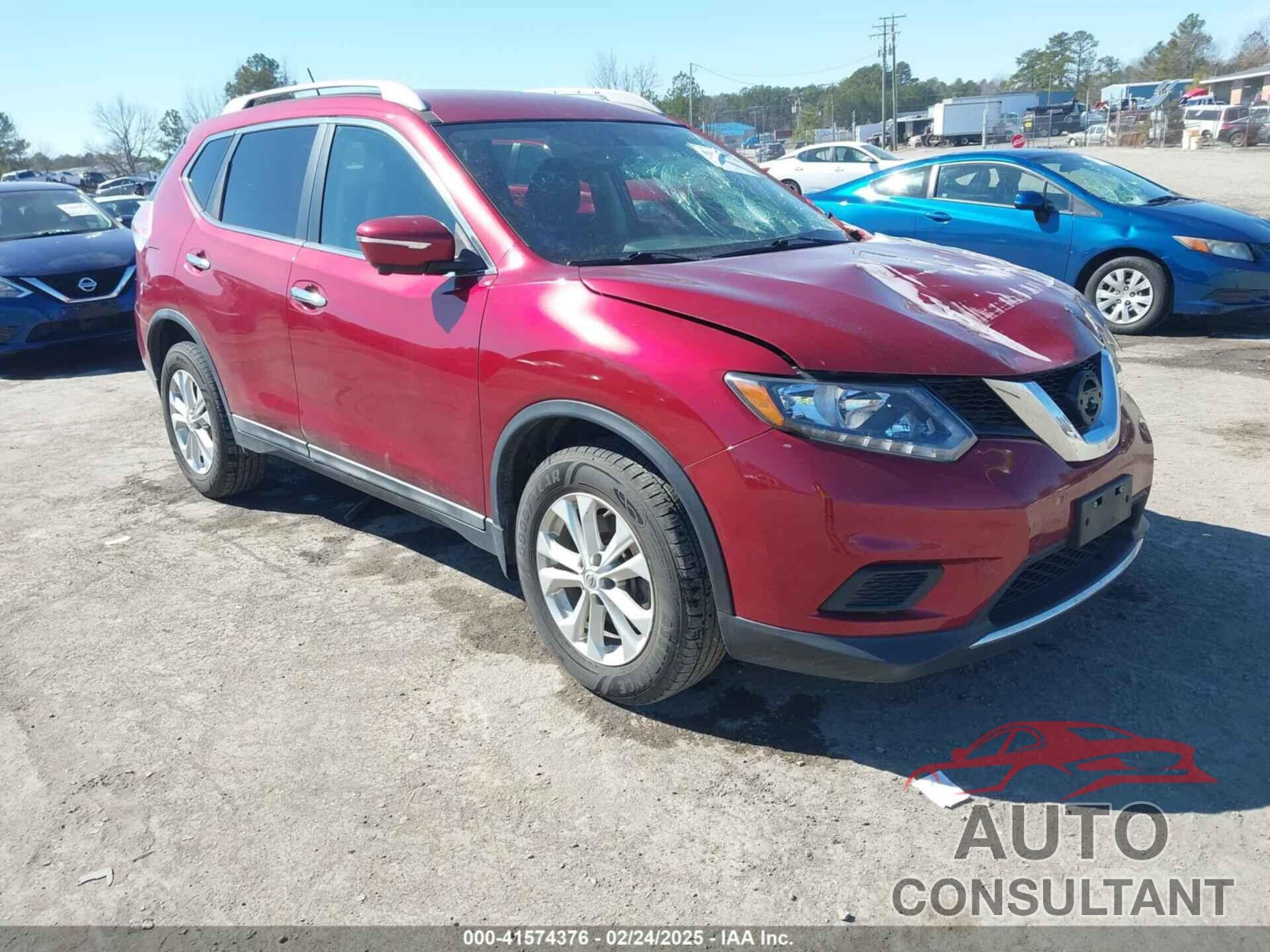 NISSAN ROGUE 2015 - 5N1AT2MK0FC796528