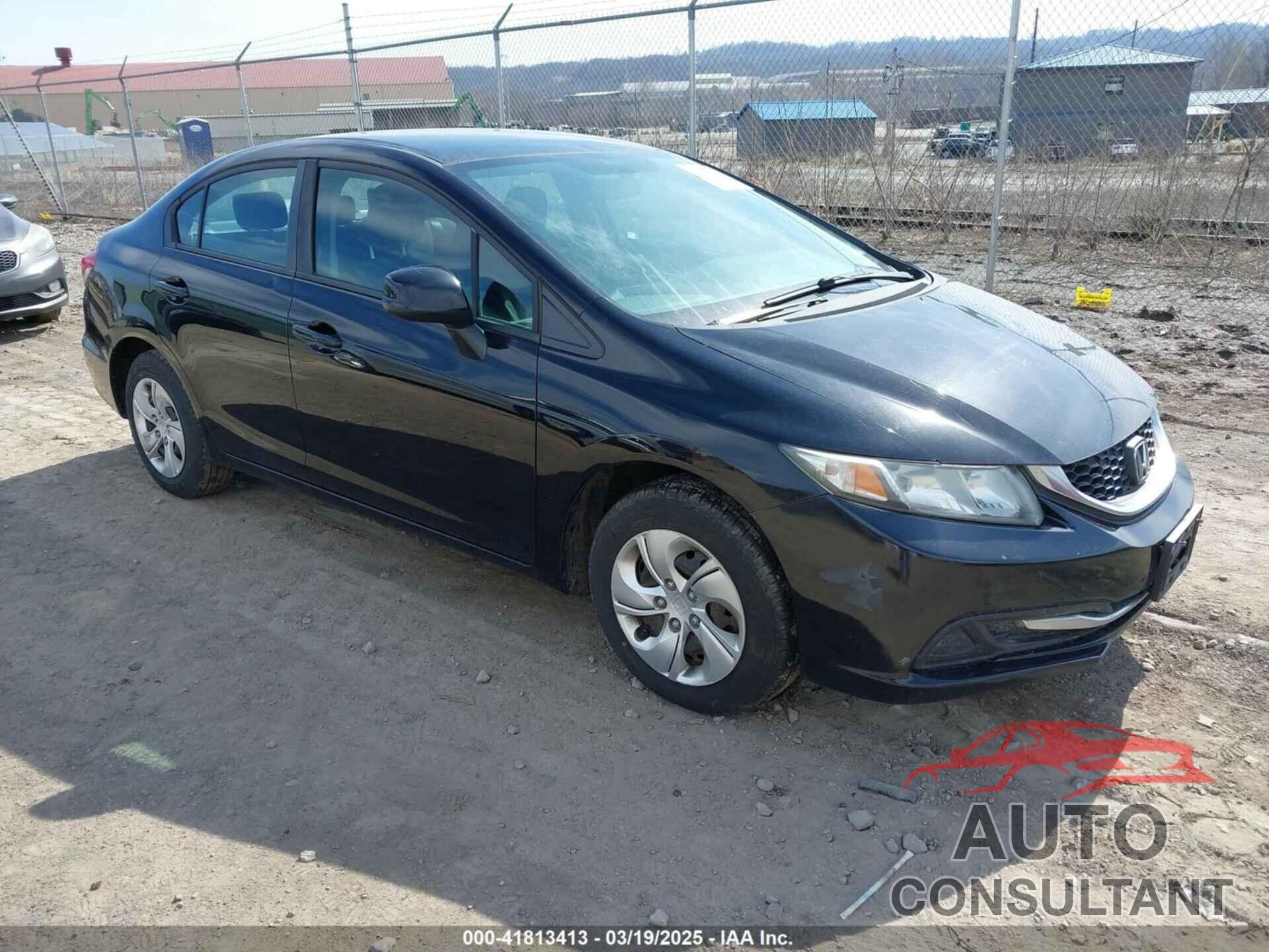 HONDA CIVIC 2013 - 19XFB2F57DE252943