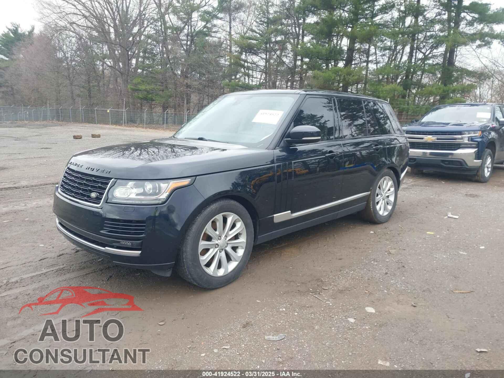 LAND ROVER RANGE ROVER 2015 - SALGS2VF8FA206003