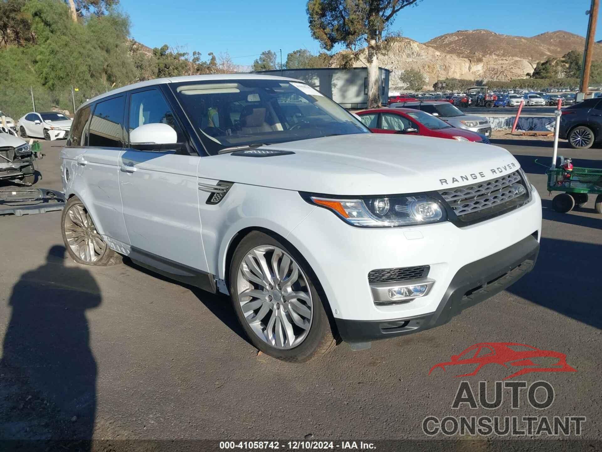 LAND ROVER RANGE ROVER SPORT 2016 - SALWR2VF7GA567330
