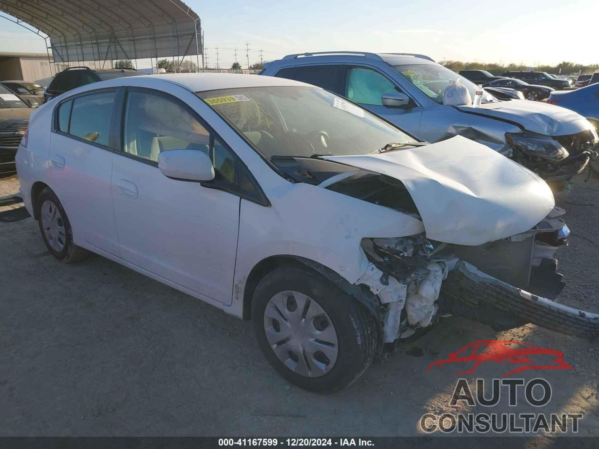 HONDA INSIGHT 2013 - JHMZE2H32DS002764