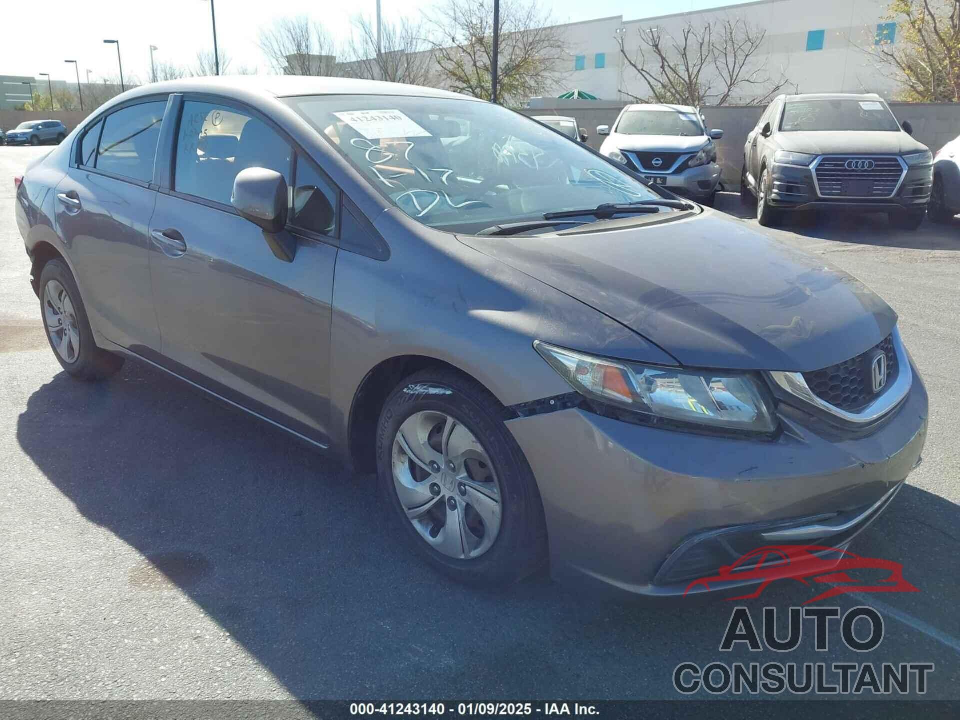 HONDA CIVIC 2013 - 19XFB2F58DE292190