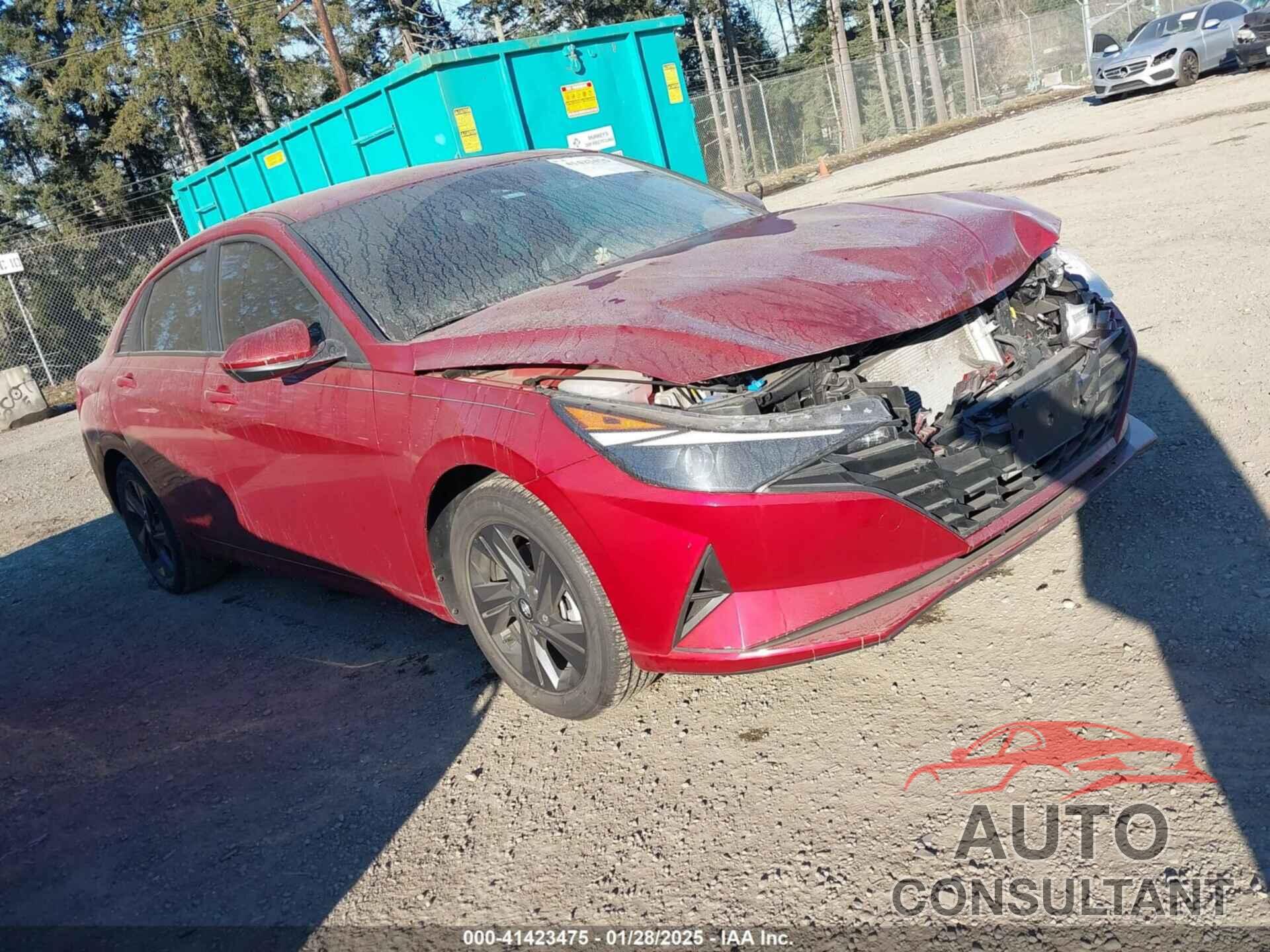 HYUNDAI ELANTRA HYBRID 2023 - KMHLM4AJ8PU072983