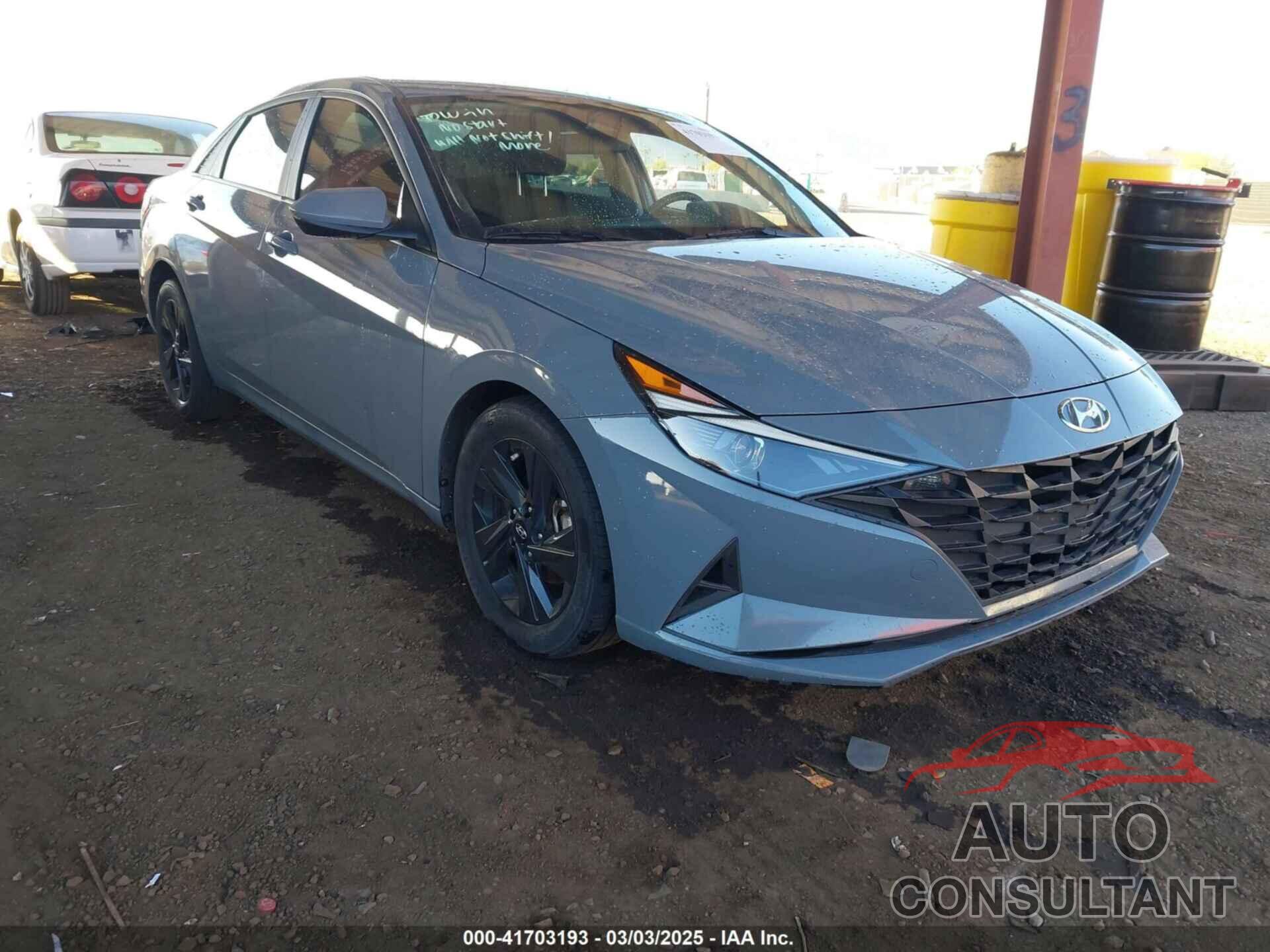 HYUNDAI ELANTRA 2022 - KMHLM4AG6NU353164