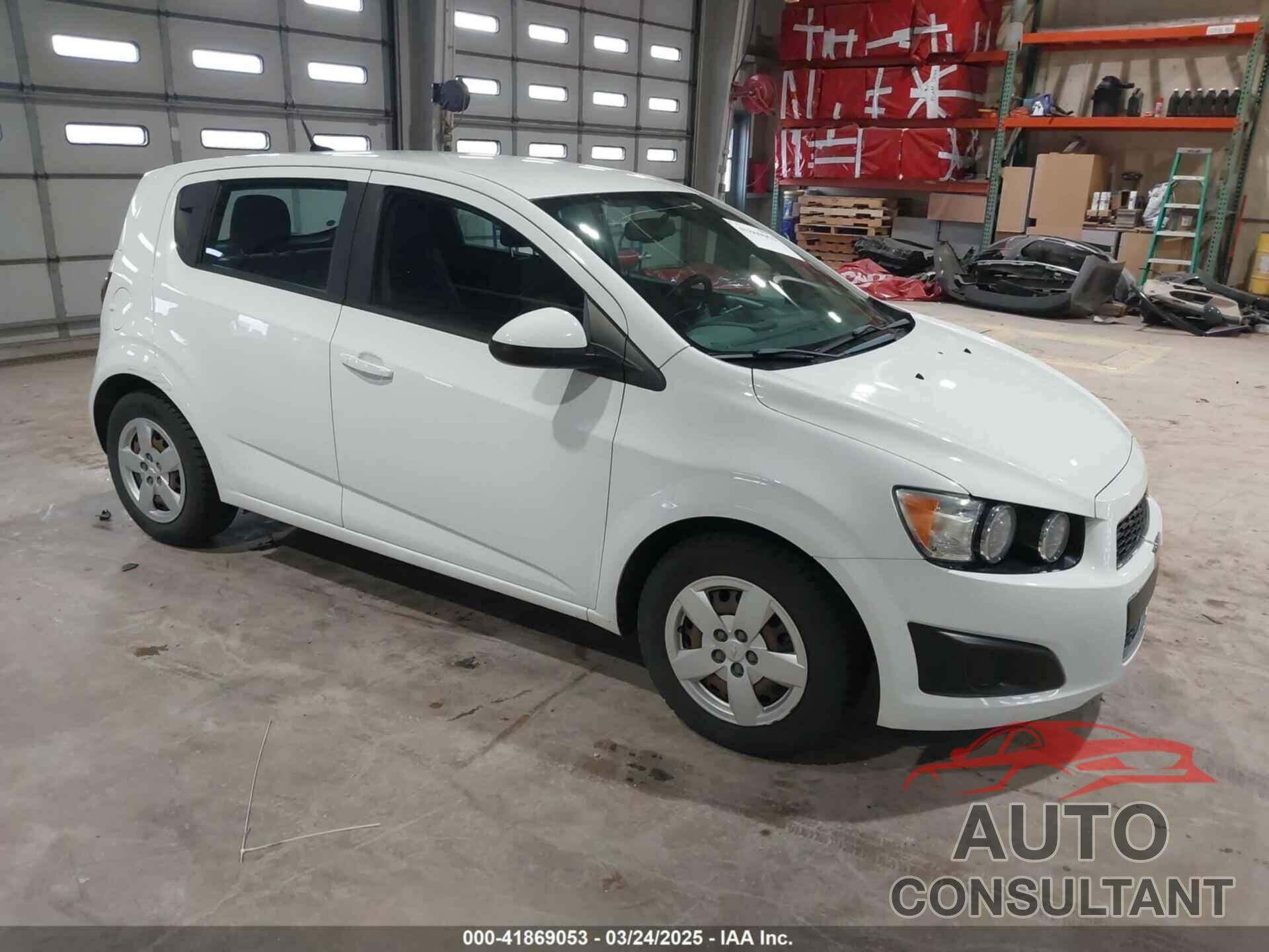 CHEVROLET SONIC 2014 - 1G1JA6SH5E4196968