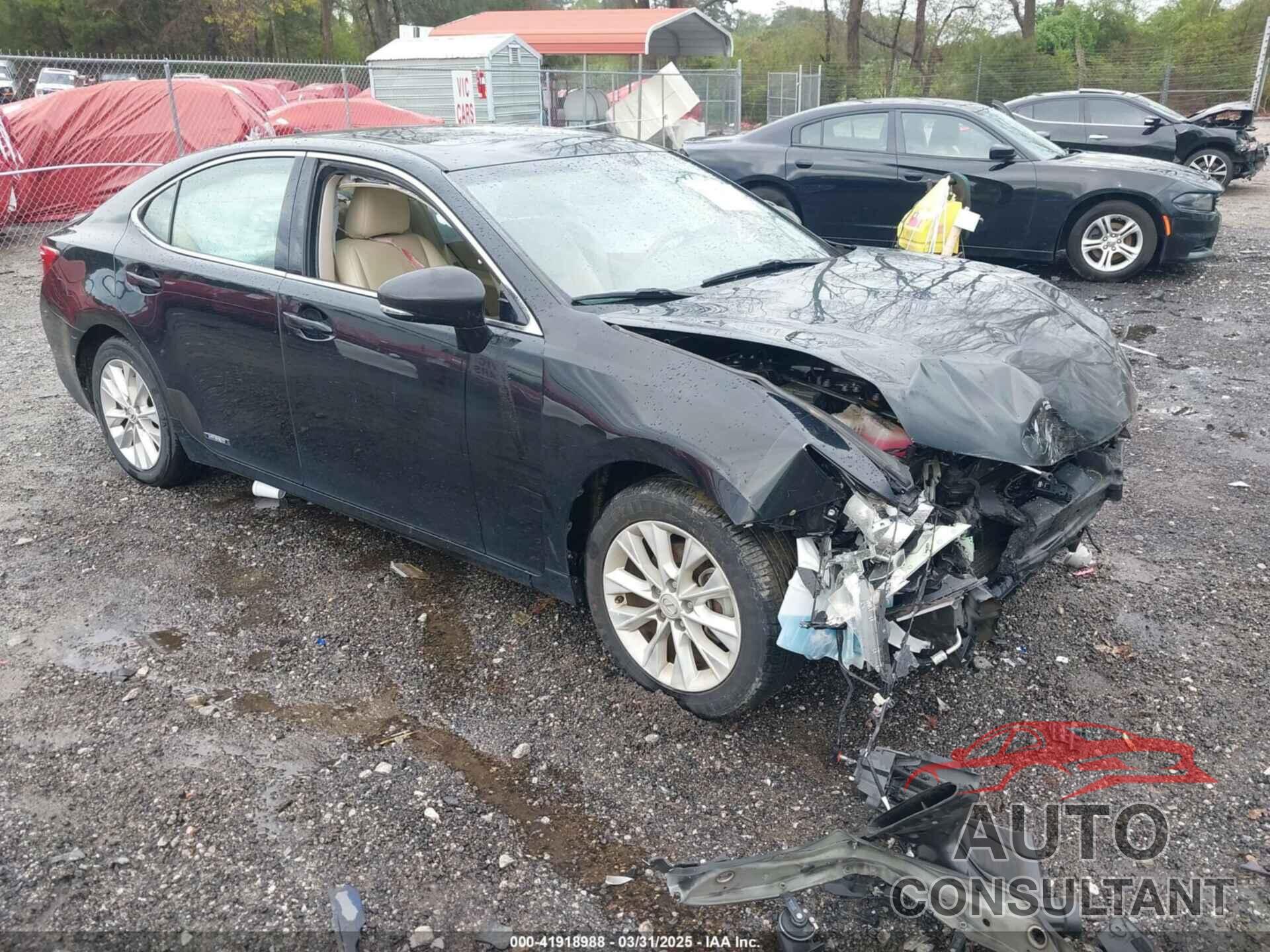 LEXUS ES 300H 2013 - JTHBW1GG2D2023062