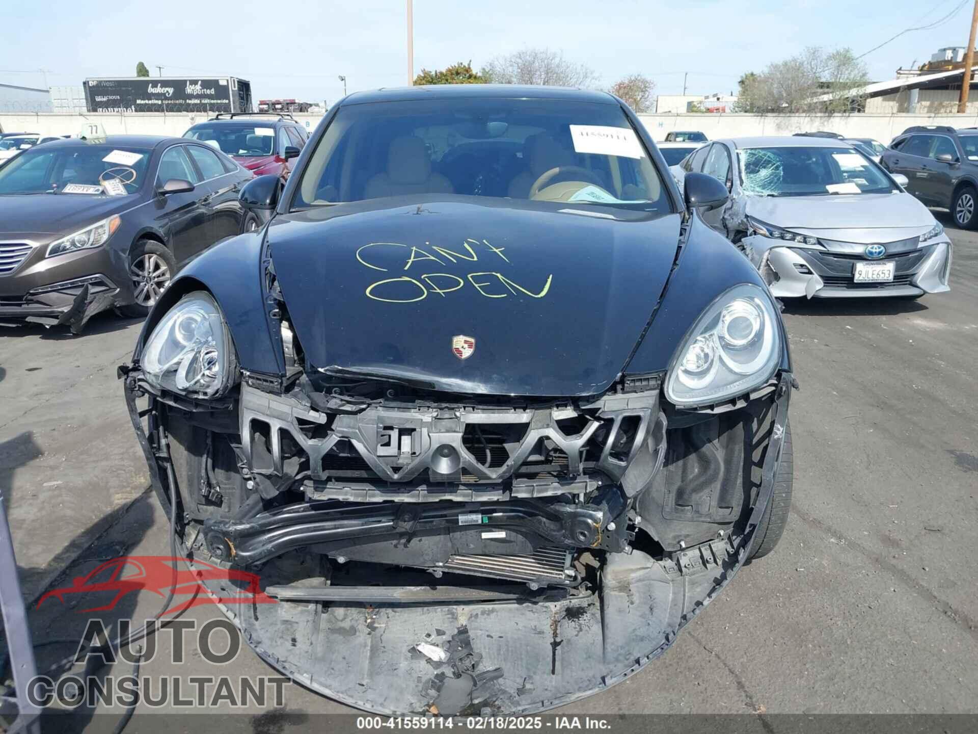 PORSCHE CAYENNE 2011 - WP1AB2A21BLA47323