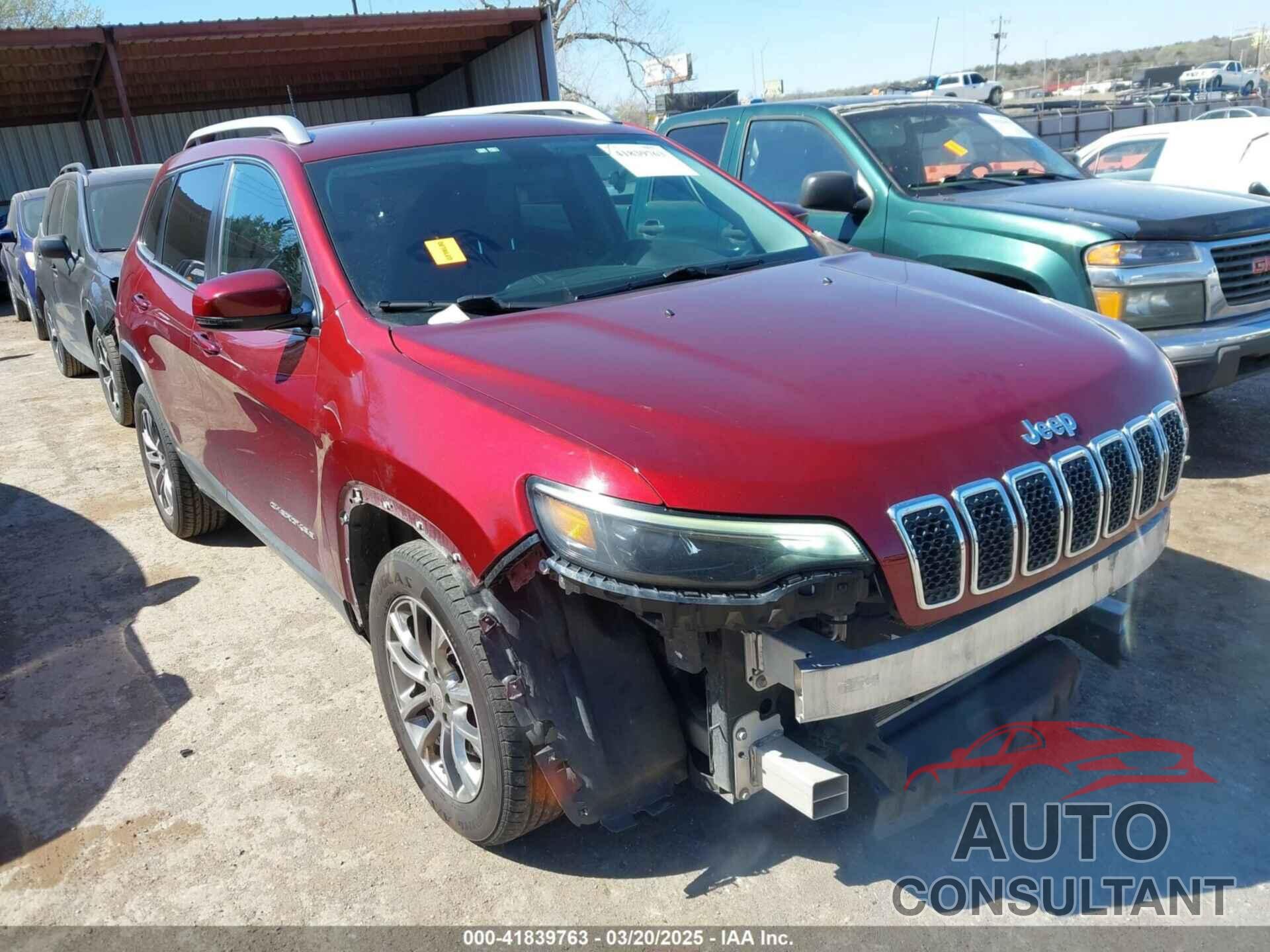 JEEP CHEROKEE 2019 - 1C4PJLLB9KD312906