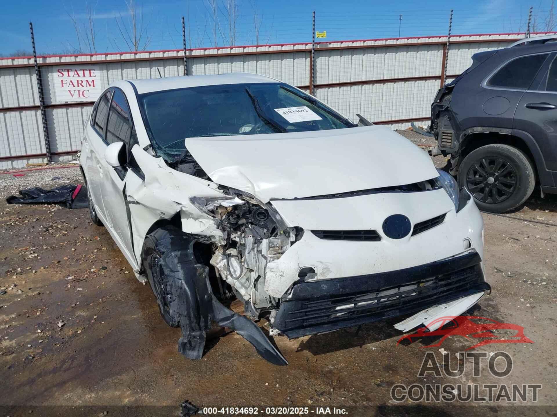 TOYOTA PRIUS 2014 - JTDKN3DU5E1782418