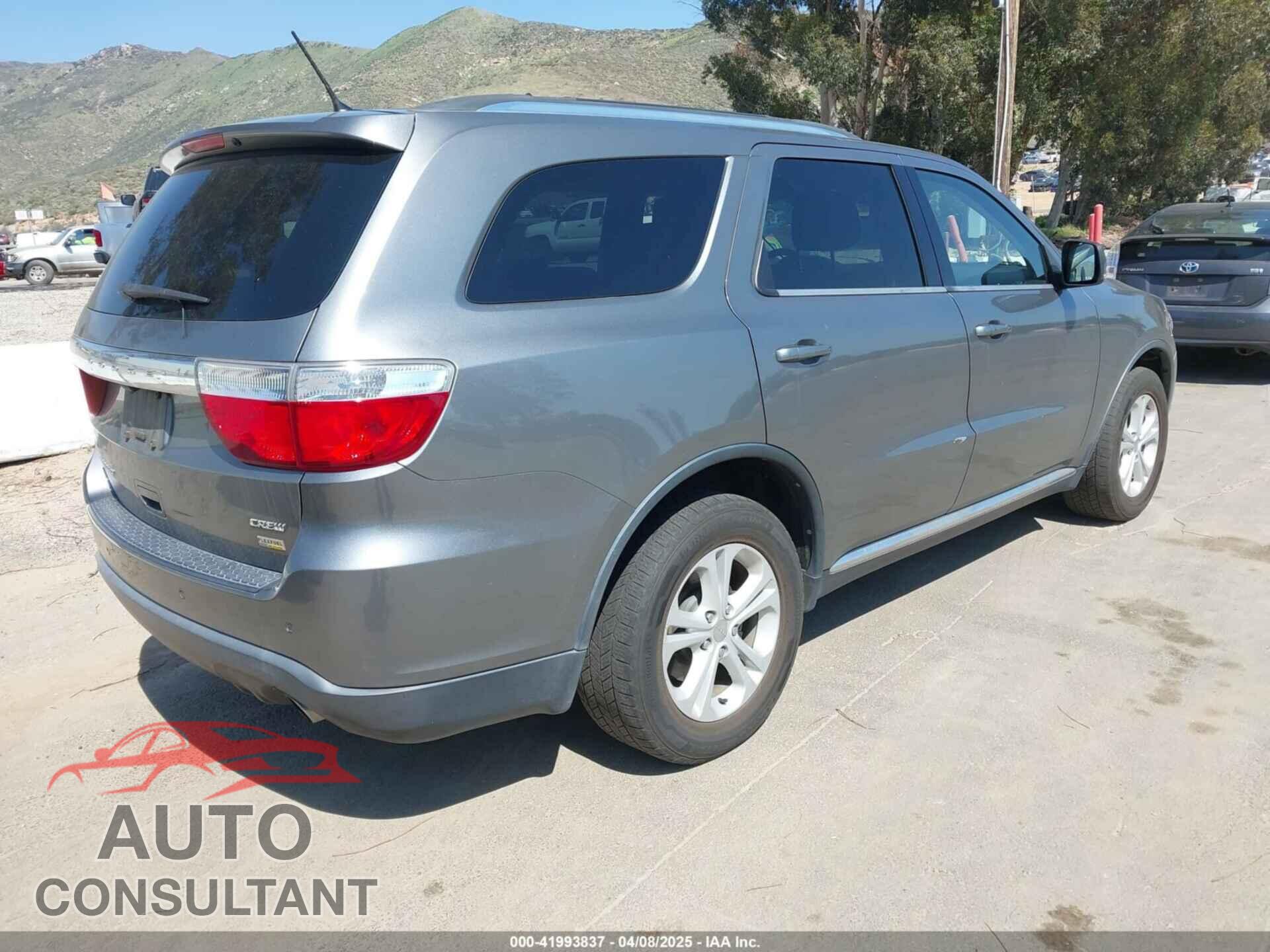 DODGE DURANGO 2012 - 1C4RDHDG2CC317136