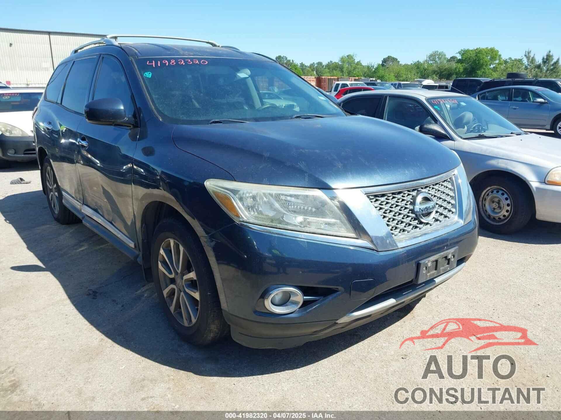 NISSAN PATHFINDER 2014 - 5N1AR2MN9EC687010