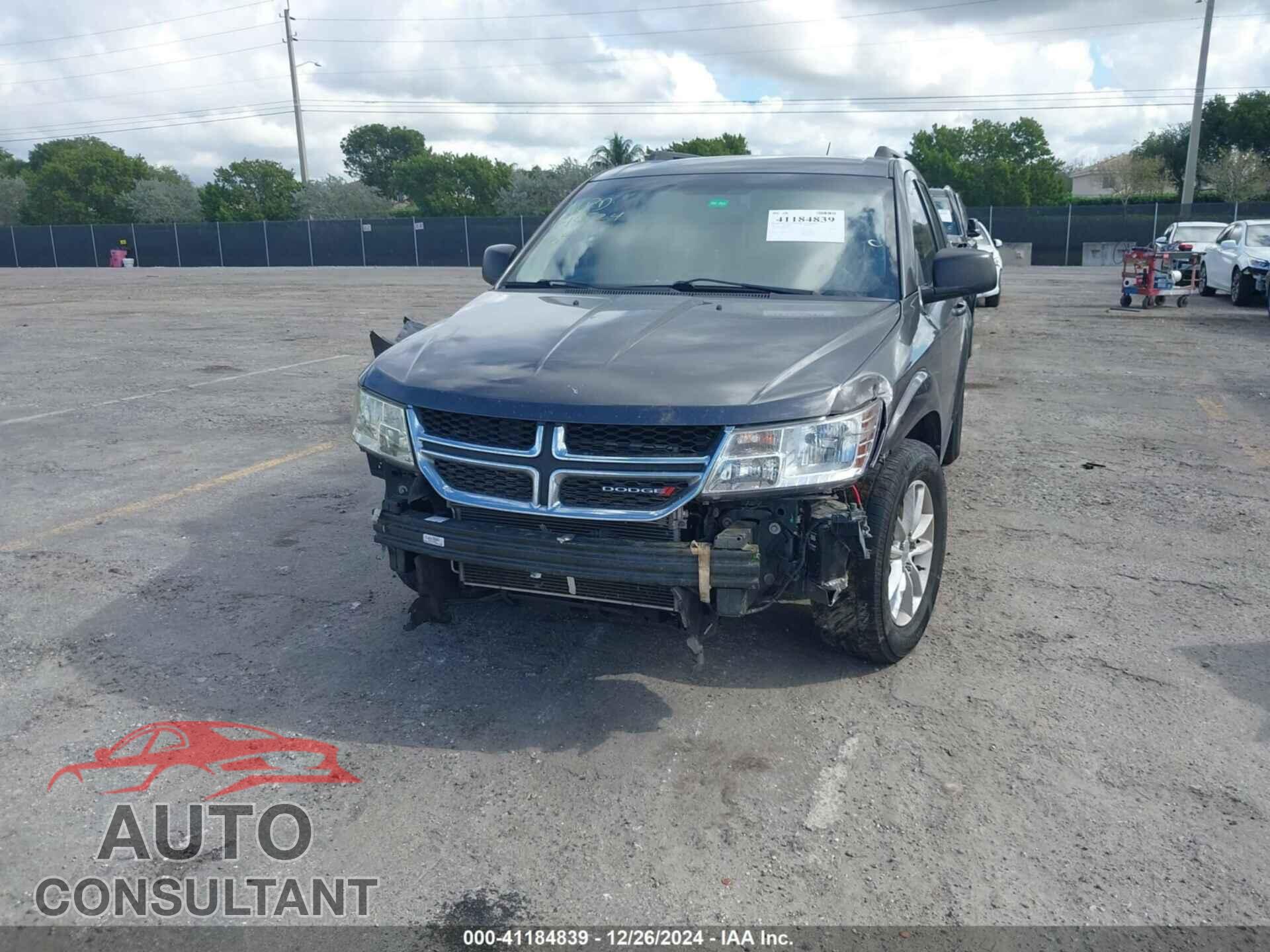 DODGE JOURNEY 2017 - 3C4PDCAB5HT673711