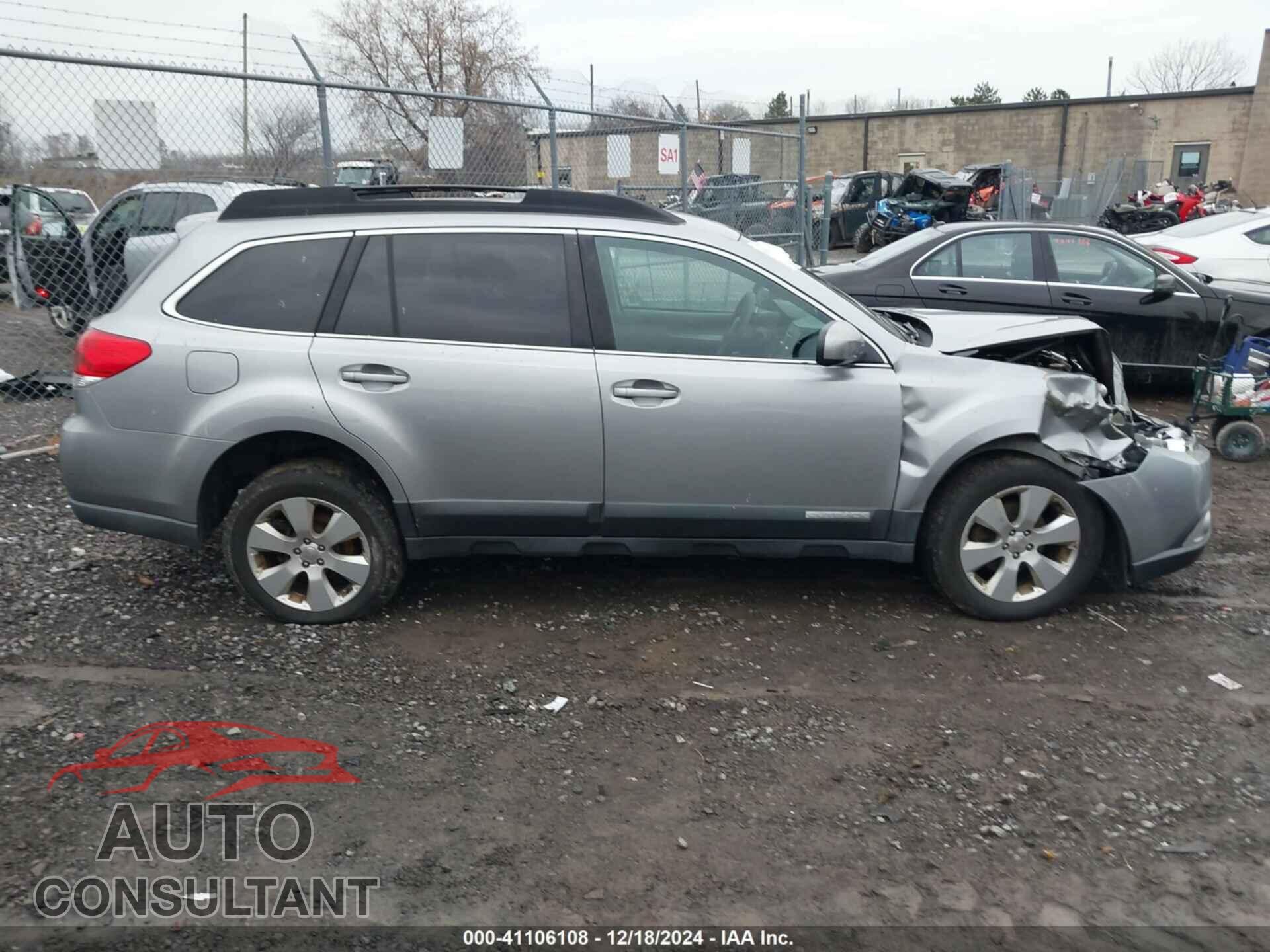 SUBARU OUTBACK 2011 - 4S4BRBCC2B3353935