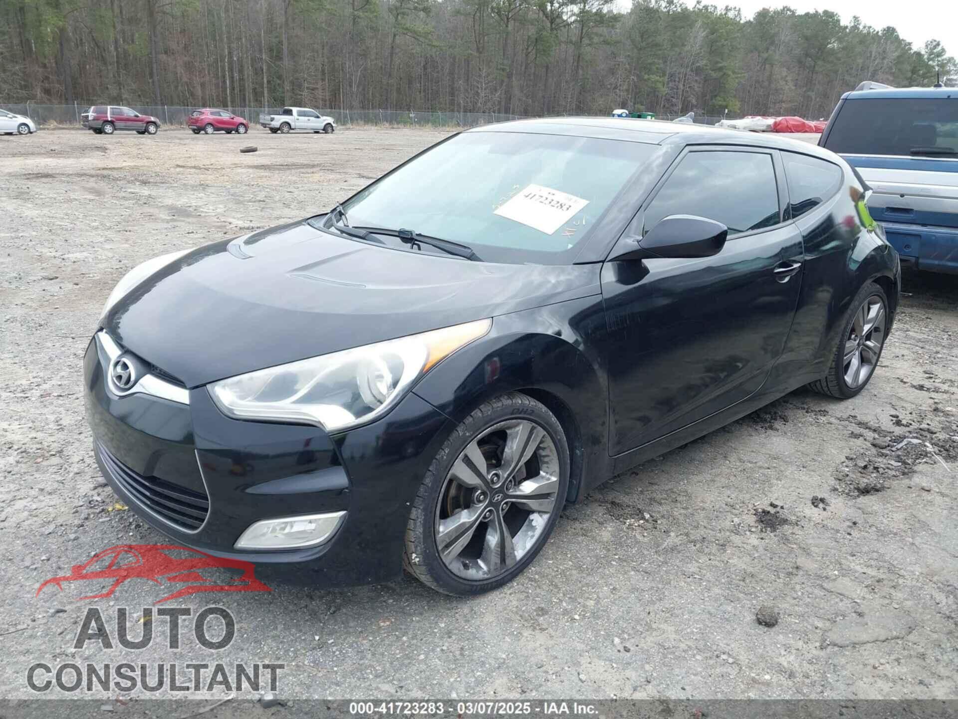 HYUNDAI VELOSTER 2012 - KMHTC6AD7CU036561