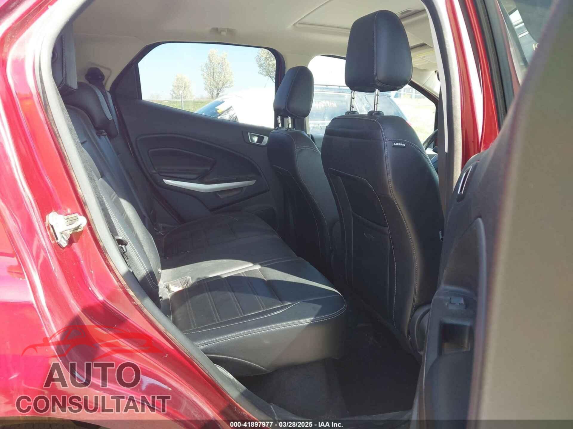 FORD ECOSPORT 2020 - MAJ6S3KL7LC333530