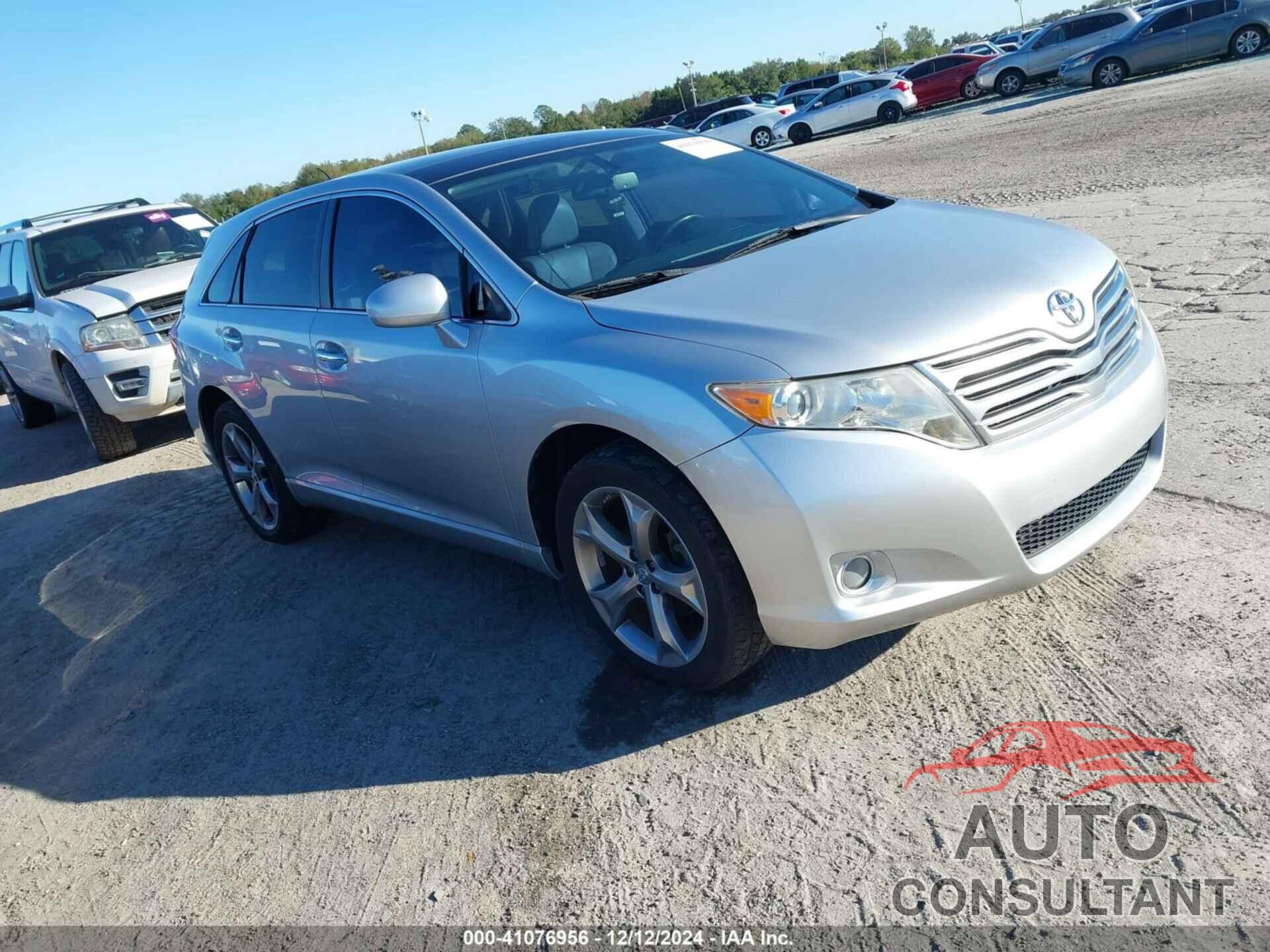 TOYOTA VENZA 2012 - 4T3BK3BB0CU066616