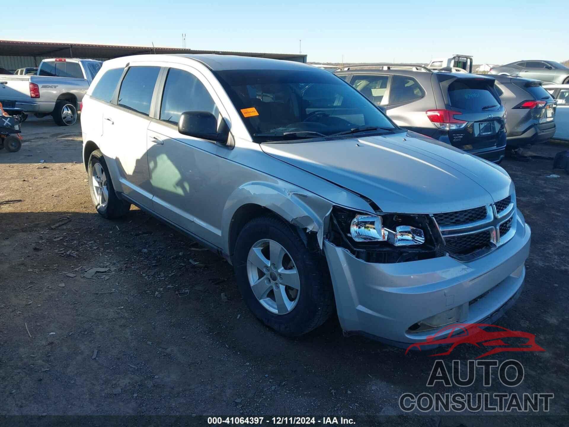 DODGE JOURNEY 2013 - 3C4PDCAB6DT628075