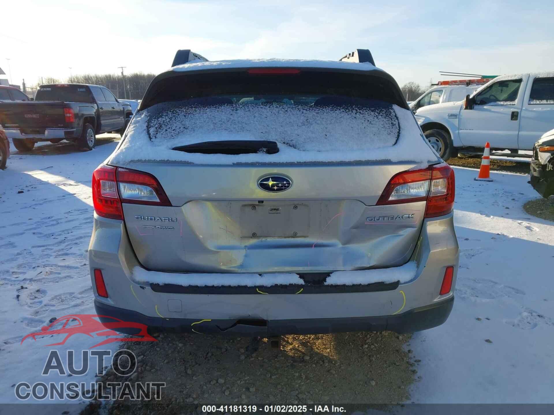 SUBARU OUTBACK 2015 - 4S4BSBFC3F3285182