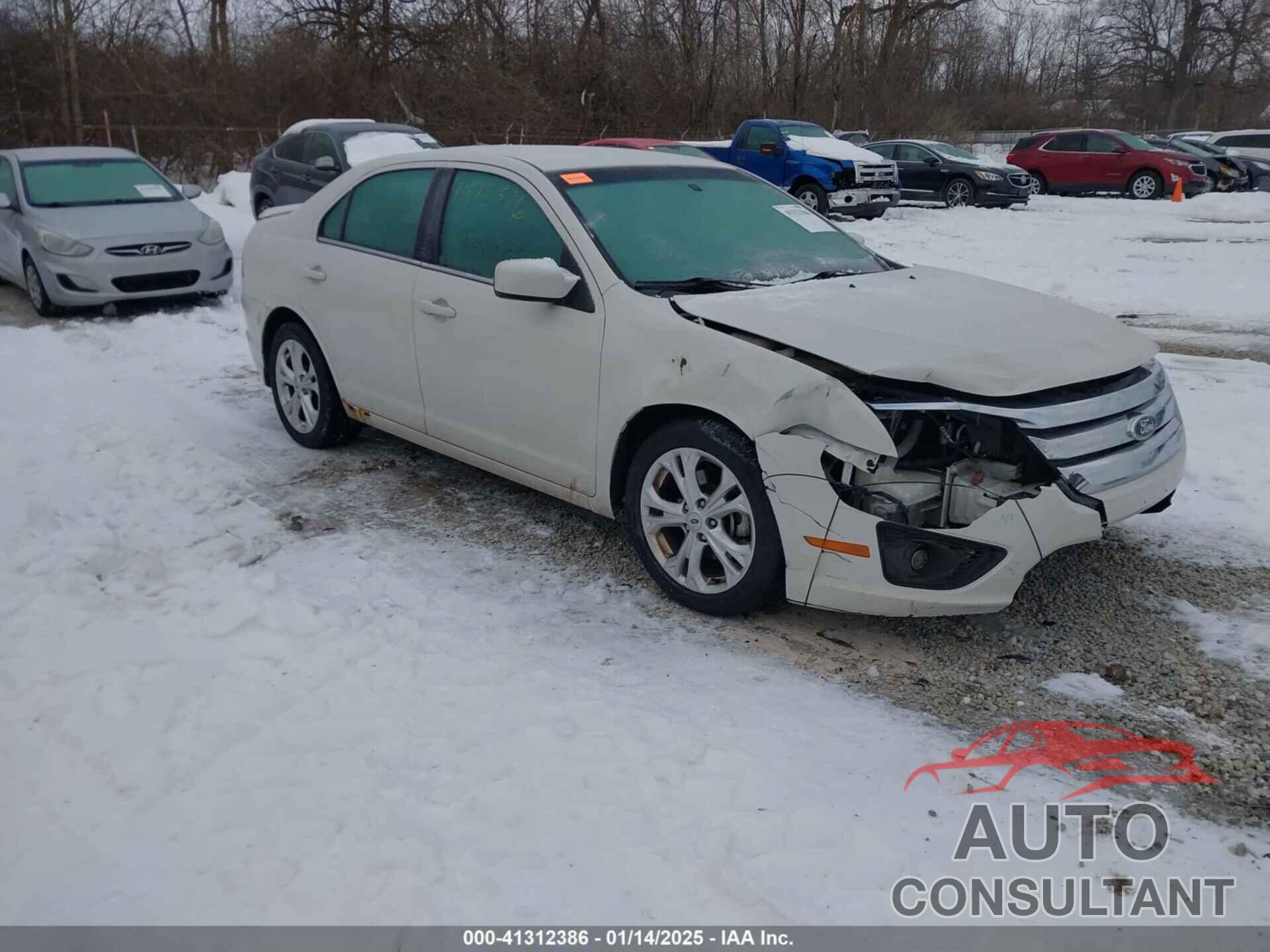 FORD FUSION 2012 - 3FAHP0HA7CR230091