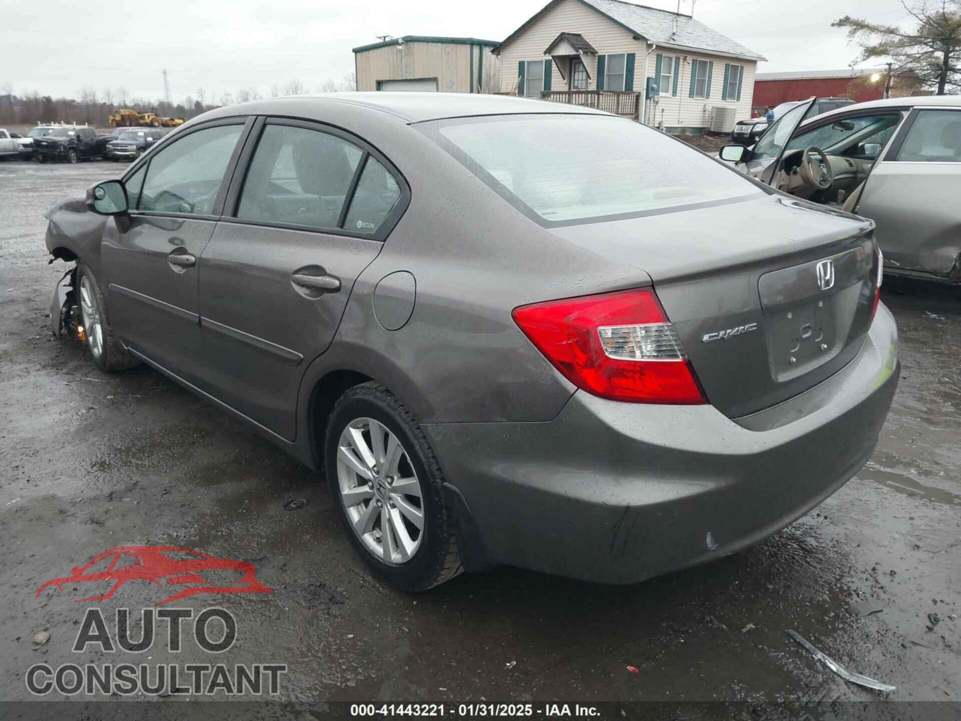 HONDA CIVIC 2012 - 19XFB2F80CE015283