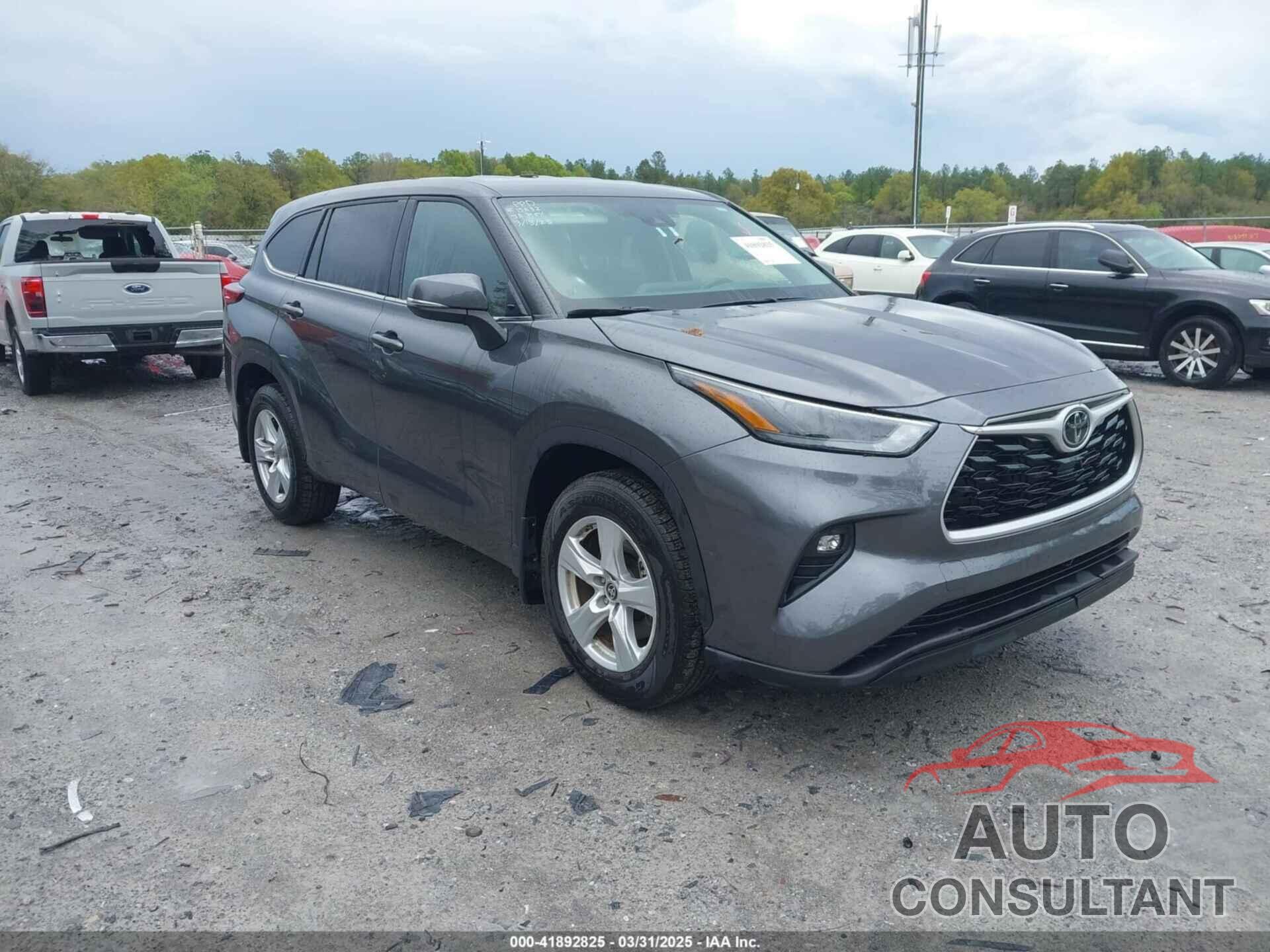 TOYOTA HIGHLANDER 2022 - 5TDBZRBH8NS594816
